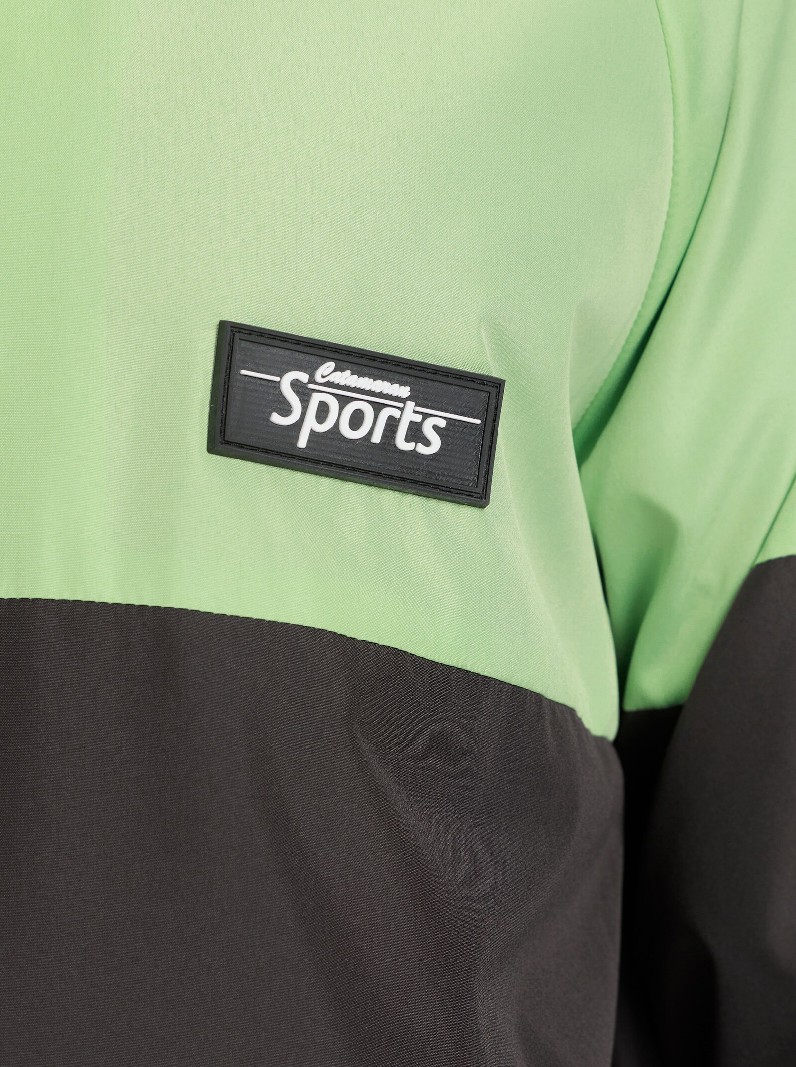 Catamaran Sports Funktionsjacke mit Kapuze - reseda-graphit