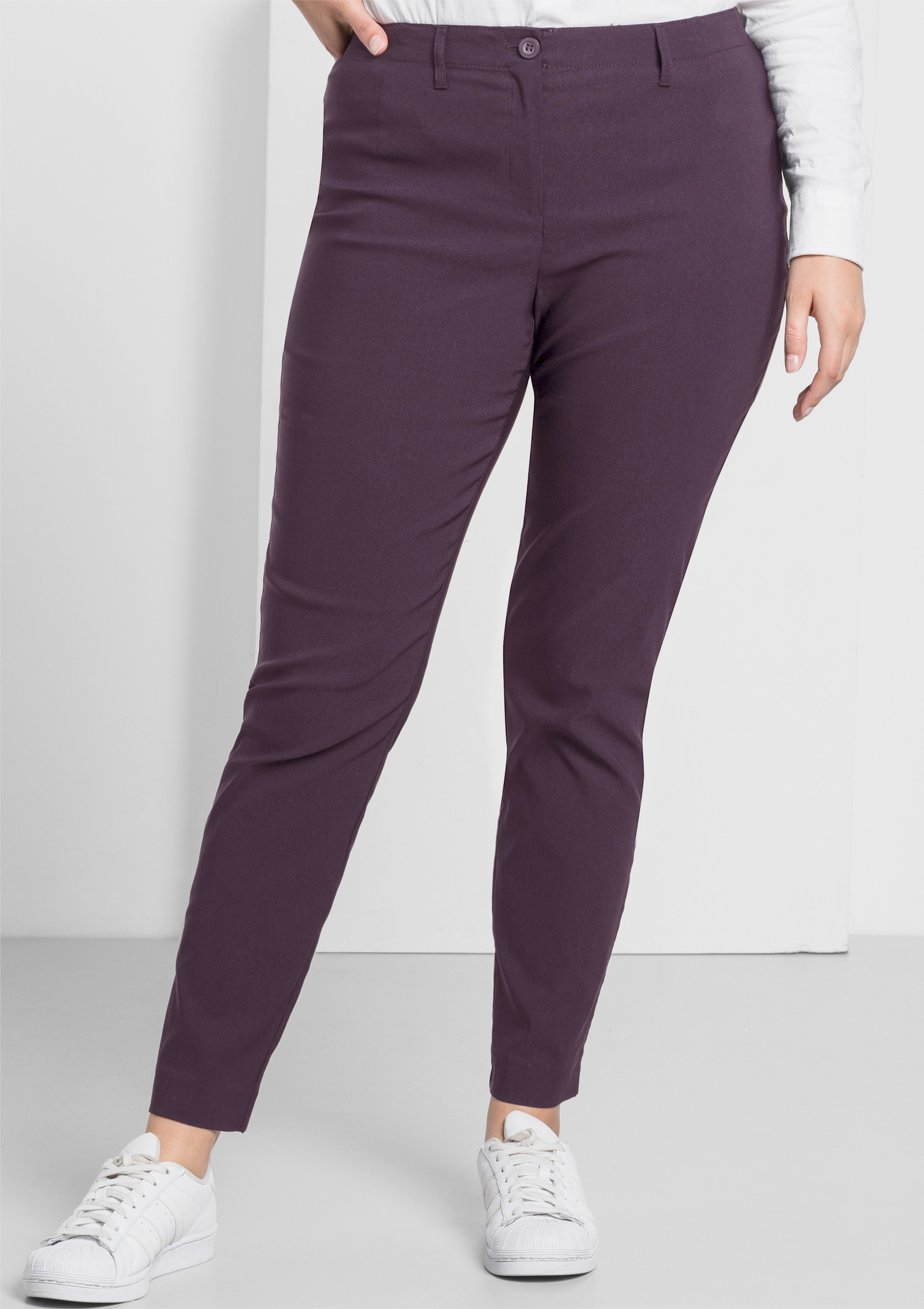 sheego Bengalinhose - aubergine