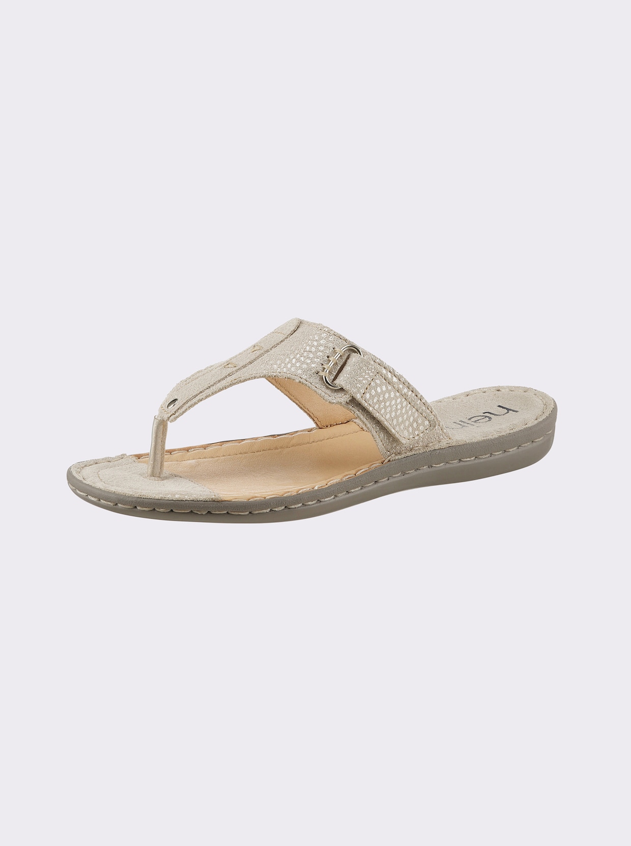 heine Pantolette - sand-metallic