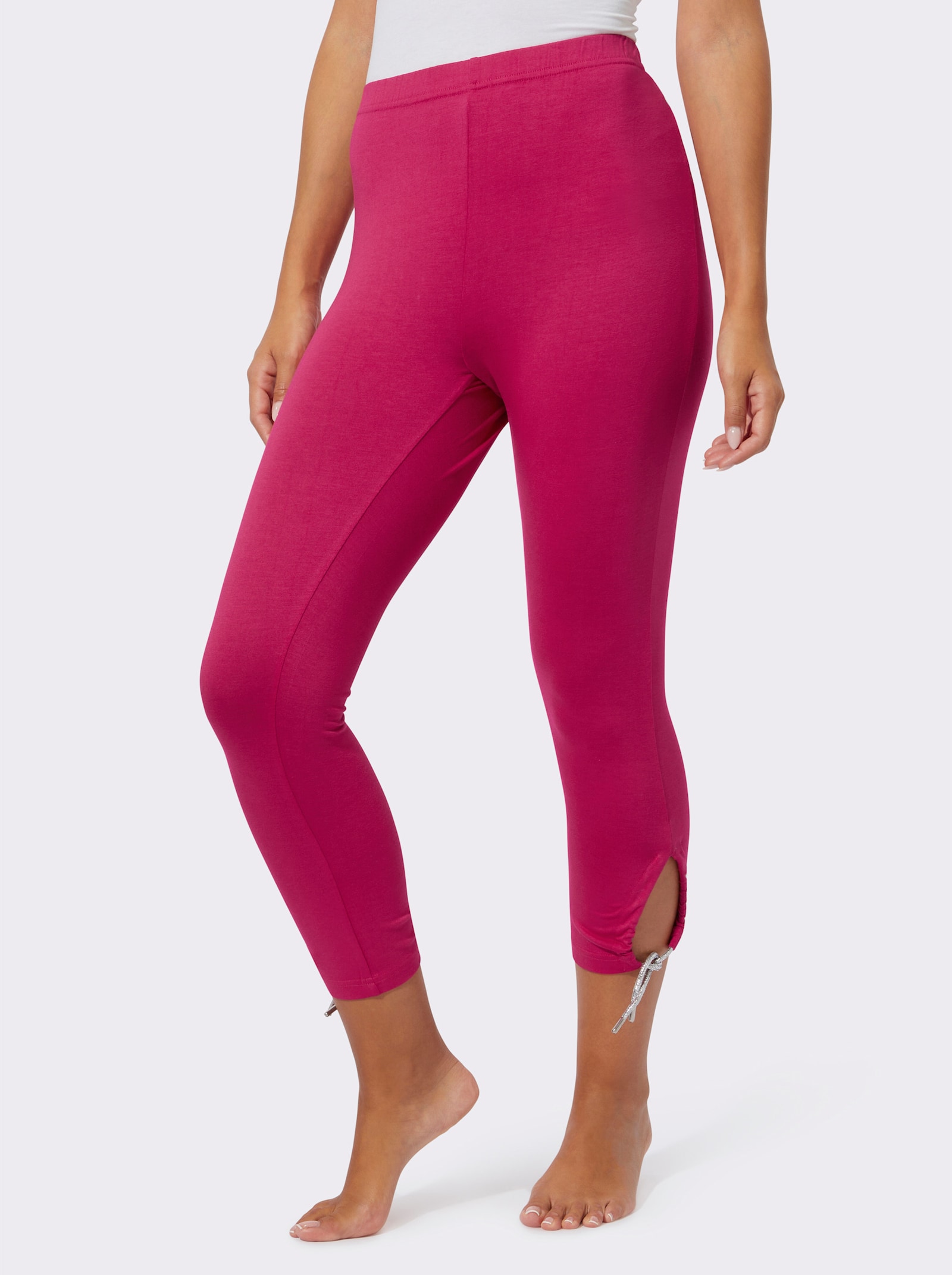 Leggings 3/4-lang - pink