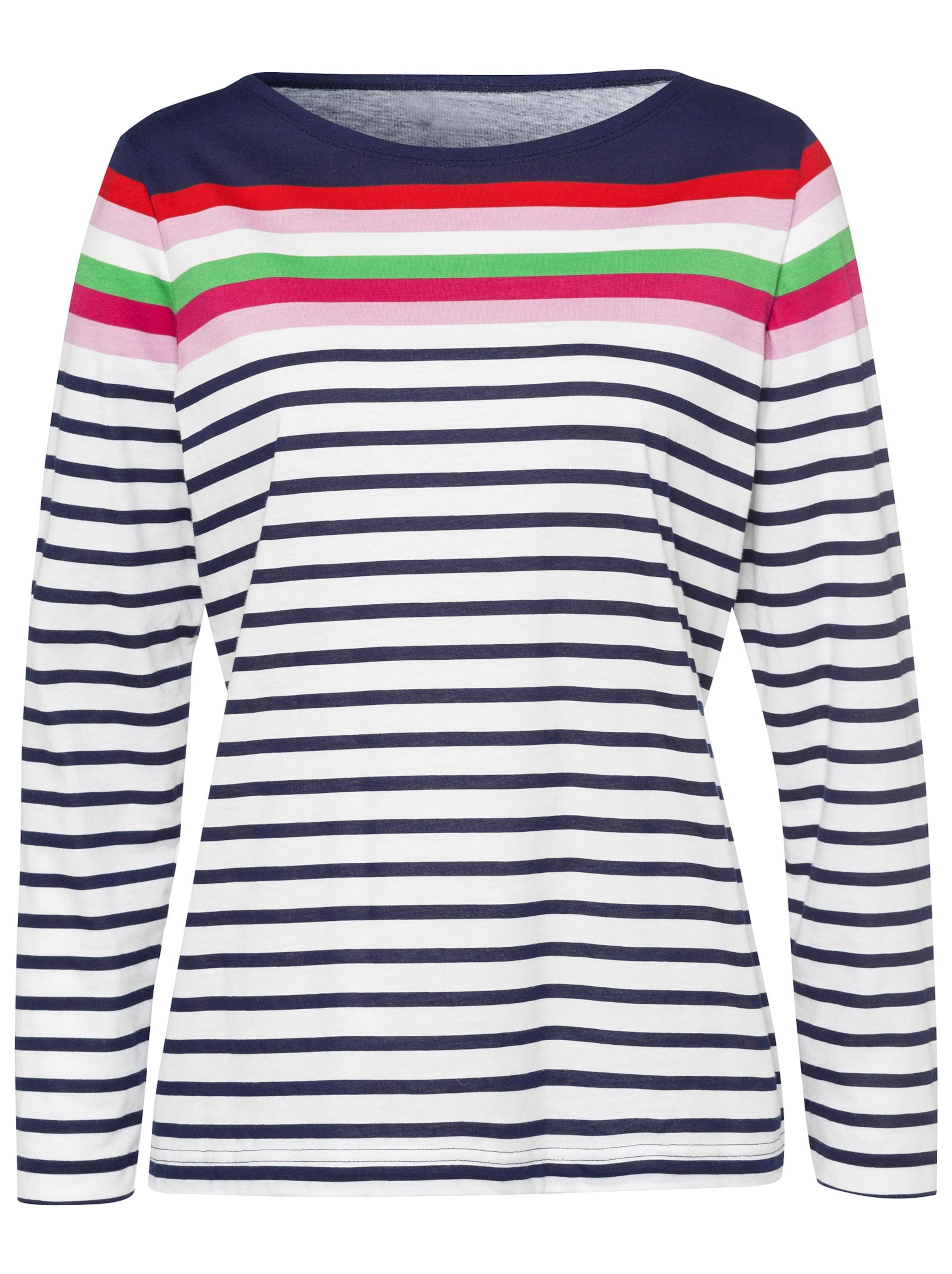 Shirt - nachtblau-geringelt