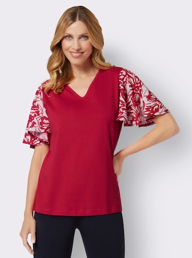 Shirt met korte mouwen - rood