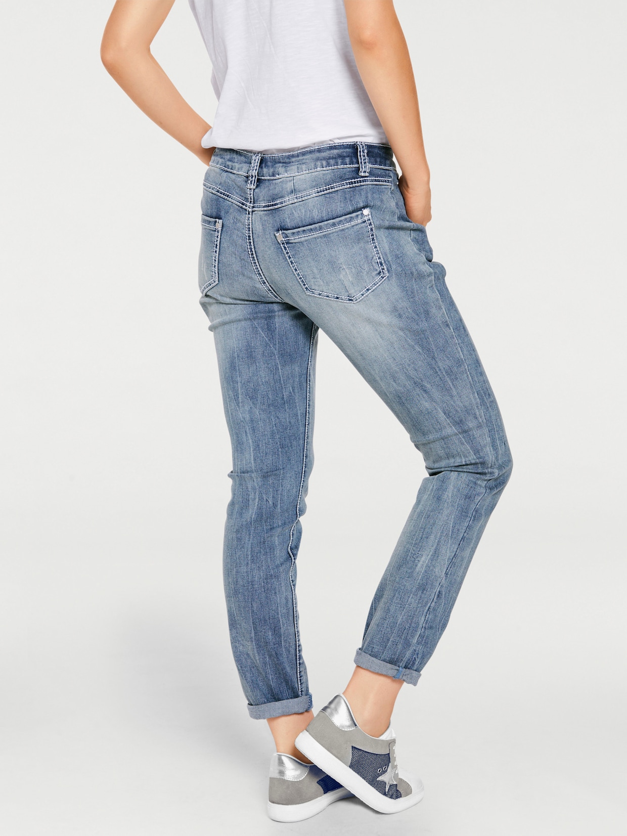 heine Boyfriend Jeans - bleached