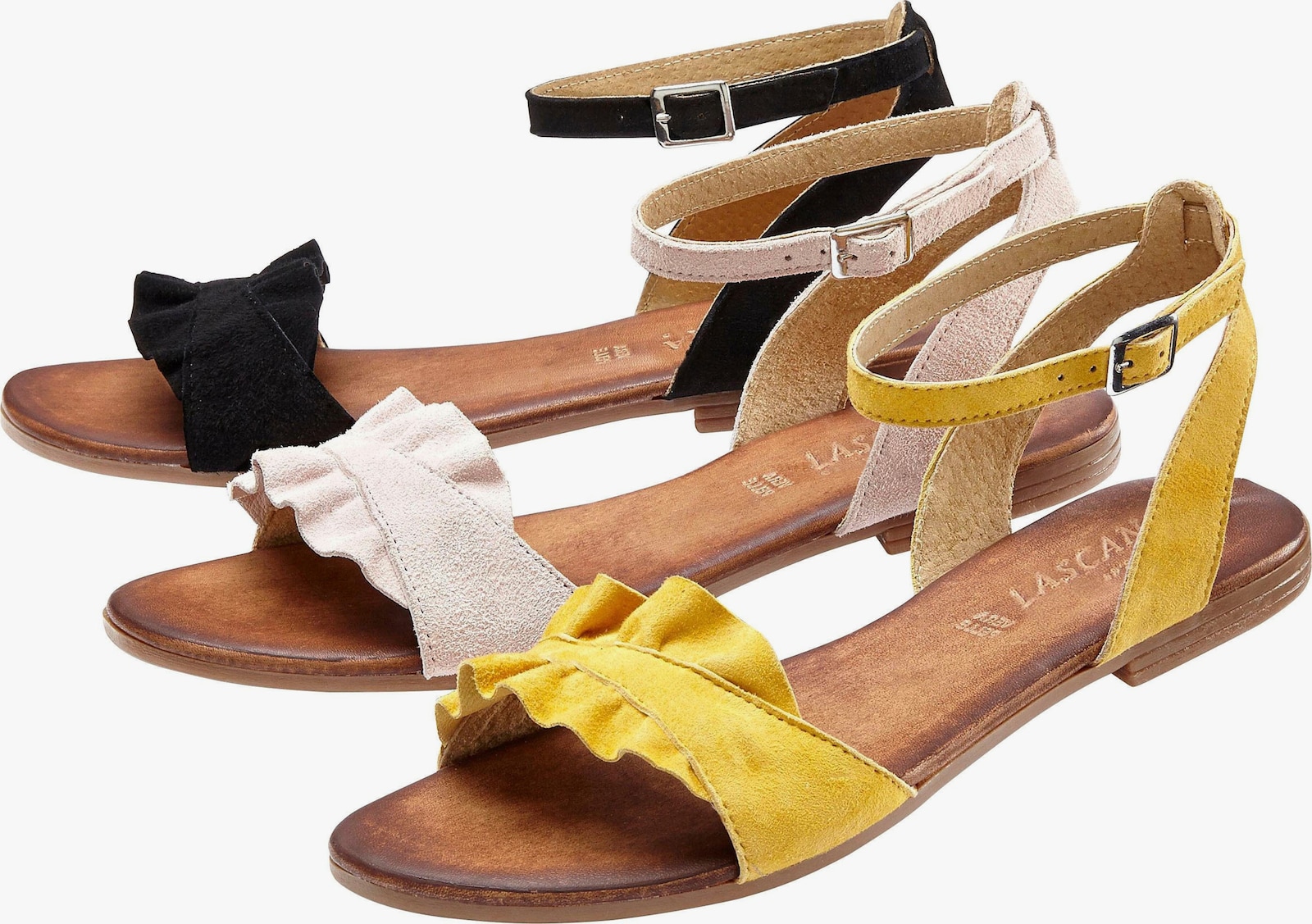 LASCANA Sandale - schwarz