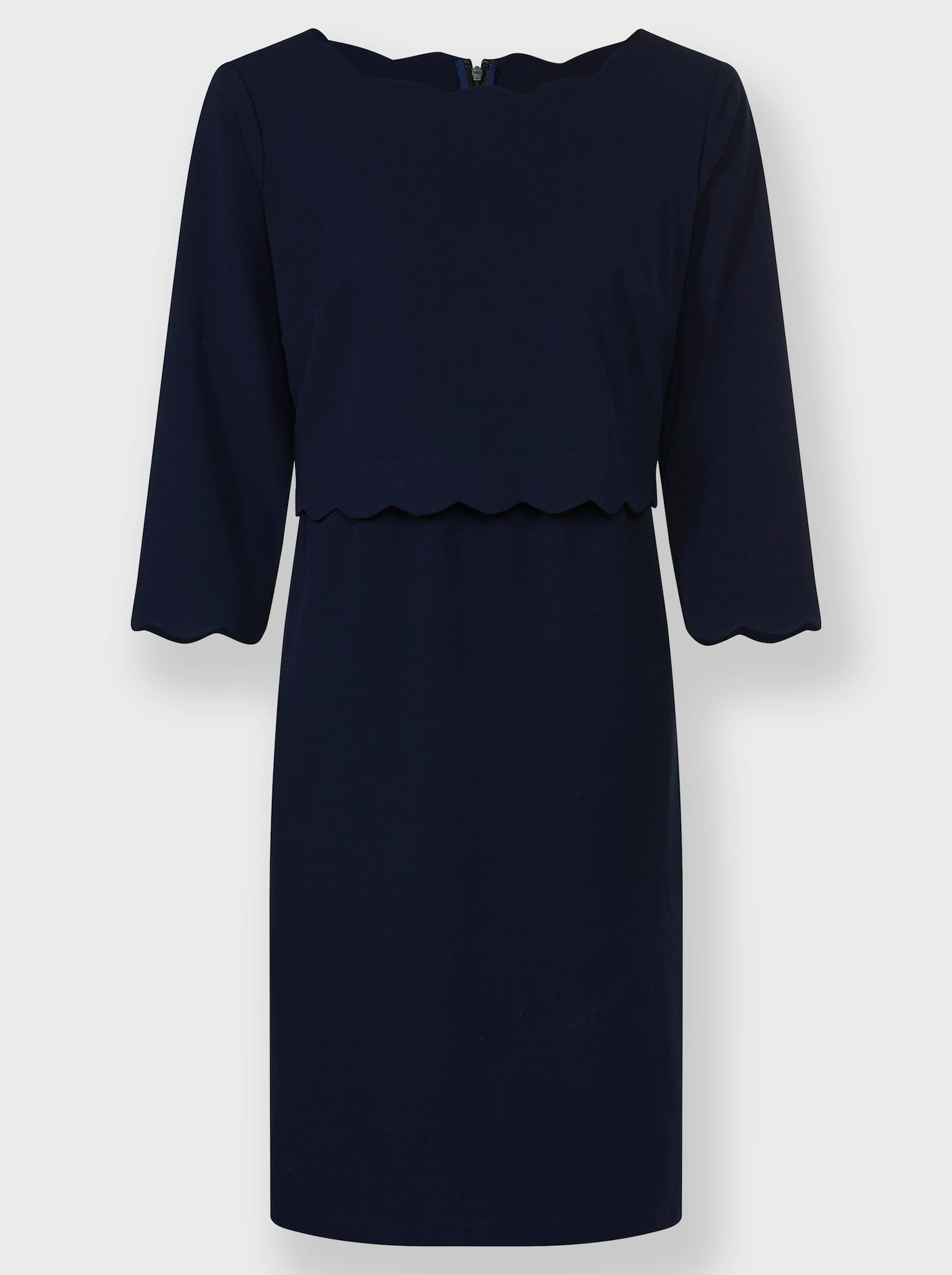 Puzdrové šaty 2v1 - námornícka modrá