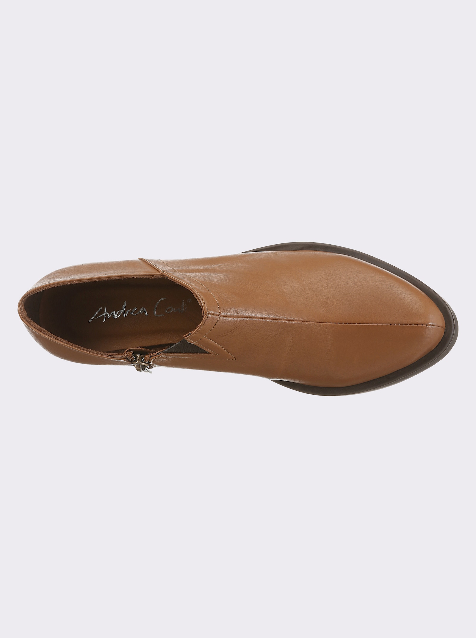 Andrea Conti Kurzstiefelette - cognac