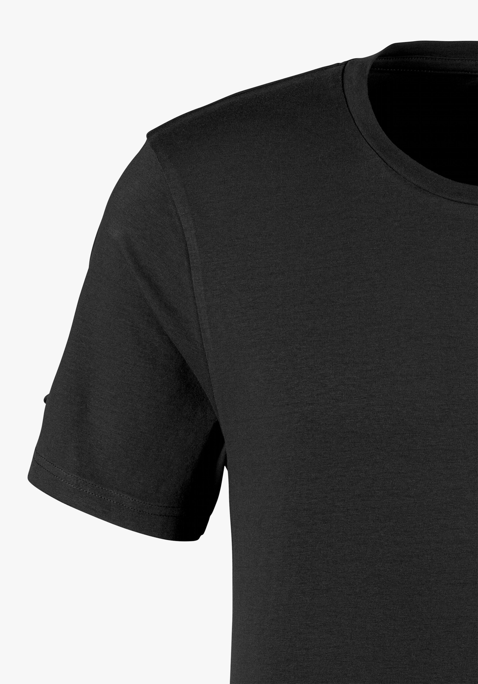 Bruno Banani T-shirt - zwart, grijs gemêleerd, wit
