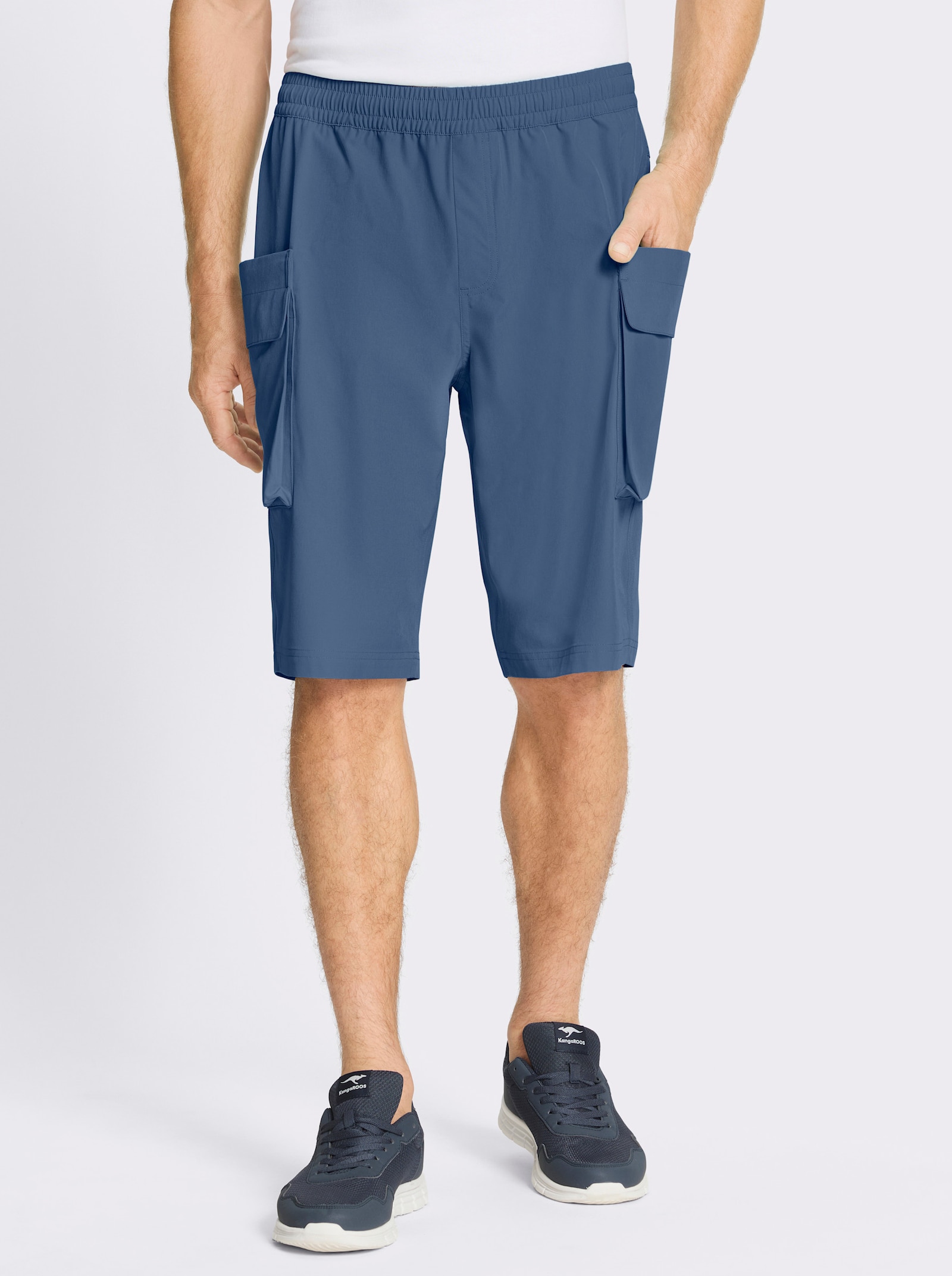 Catamaran Sports Funktionshose mit 2-Wege-Cargotaschen - jeansblau