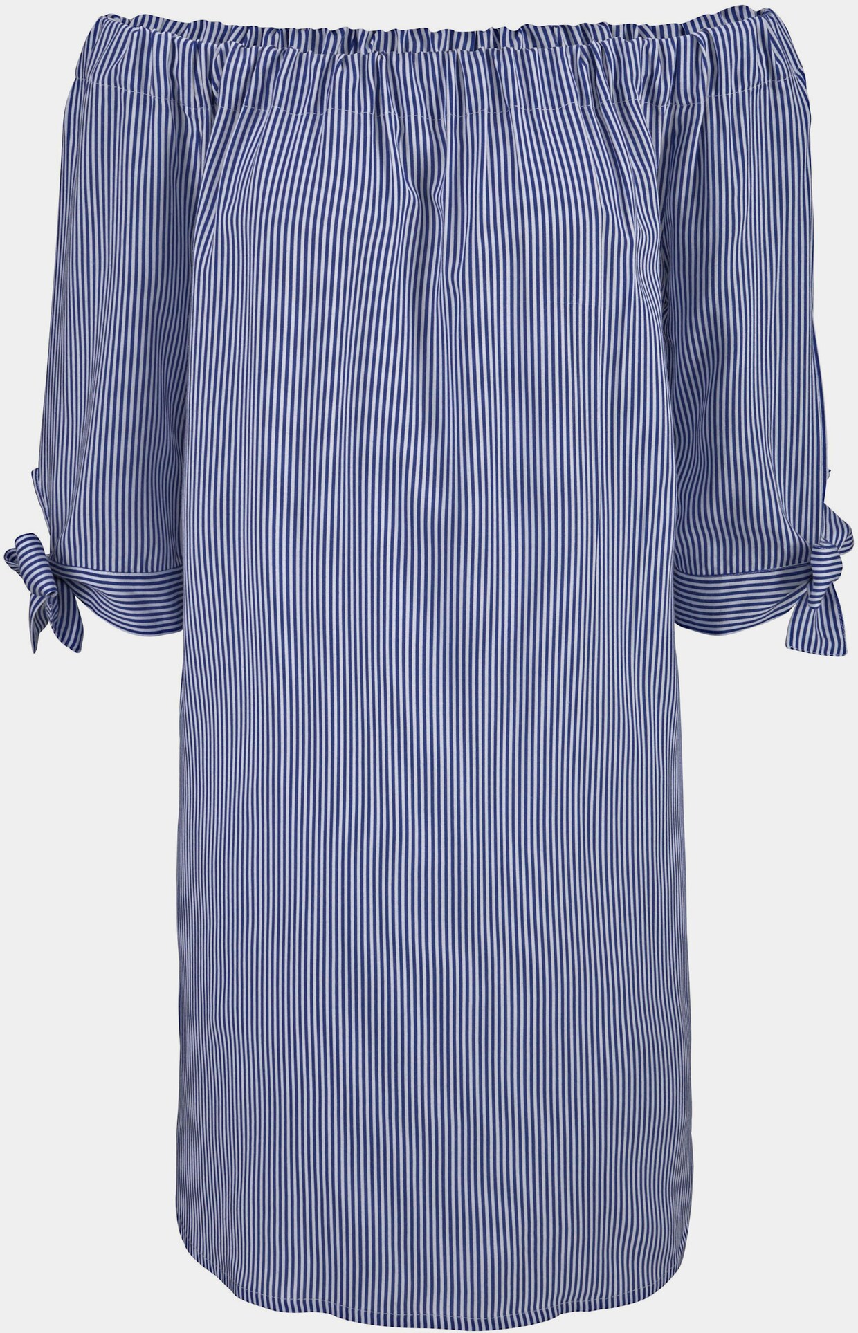 LASCANA Blusenkleid - blau-weiß