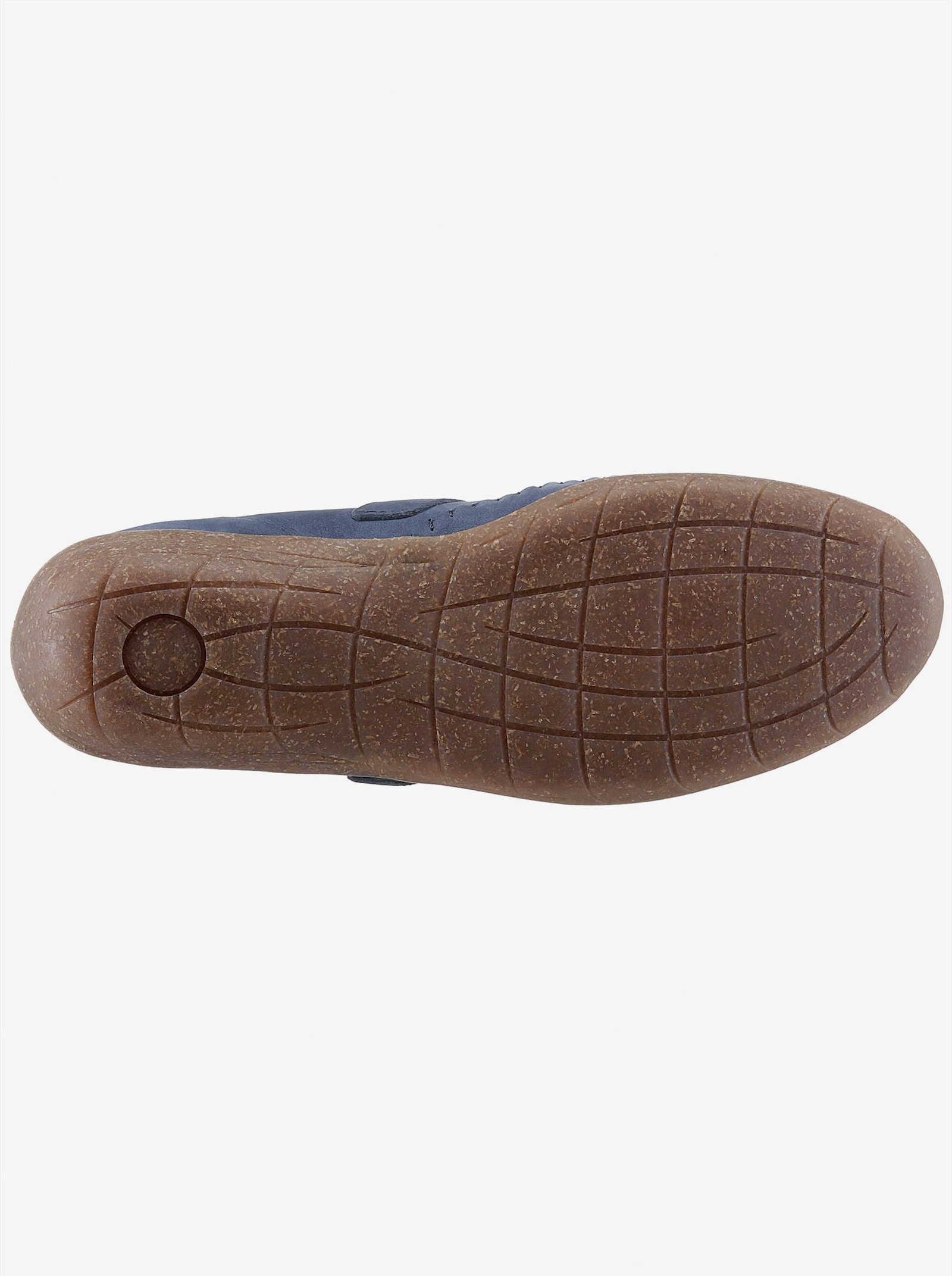 ACO Ballerinas, utbytbar fotbädd i skinn - blå