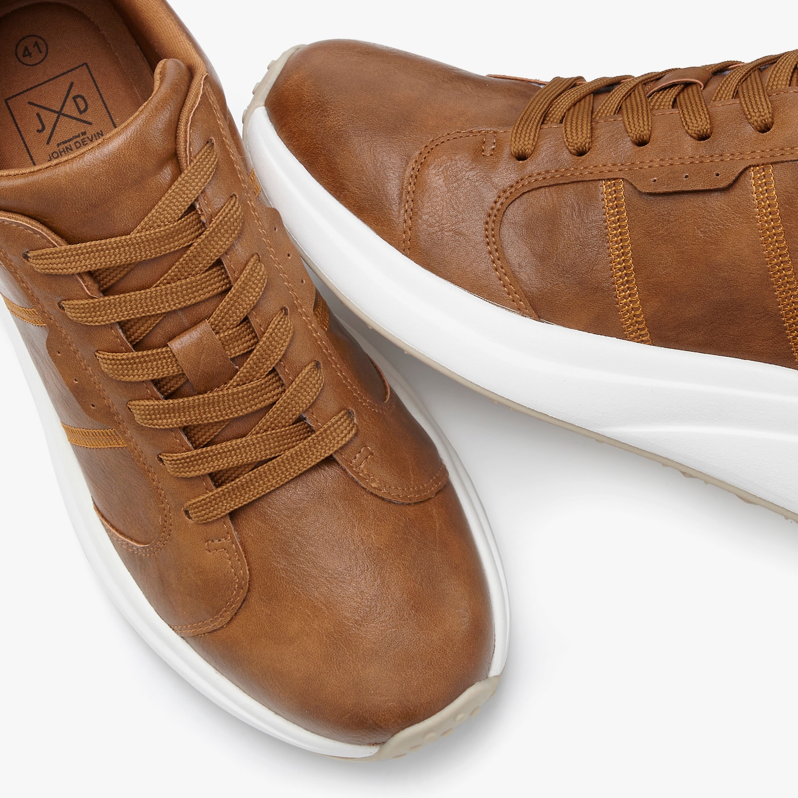 John Devin Sneaker - camelfarben