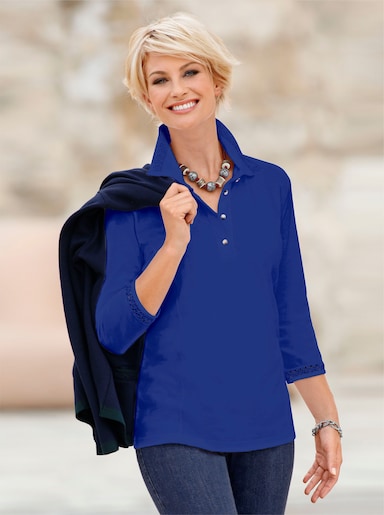 Poloshirt - royalblau