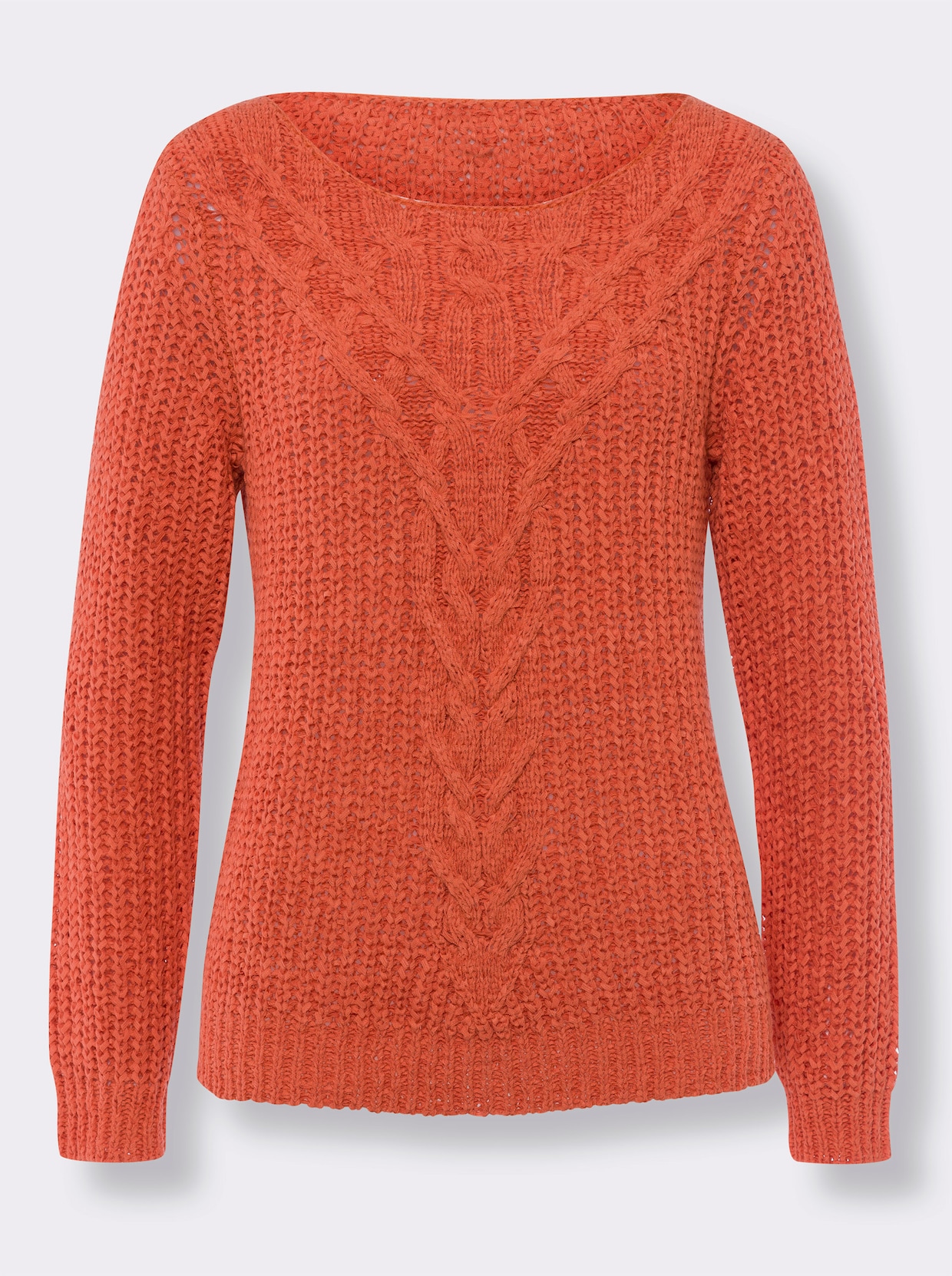 heine Pullover met lange mouwen - oranje