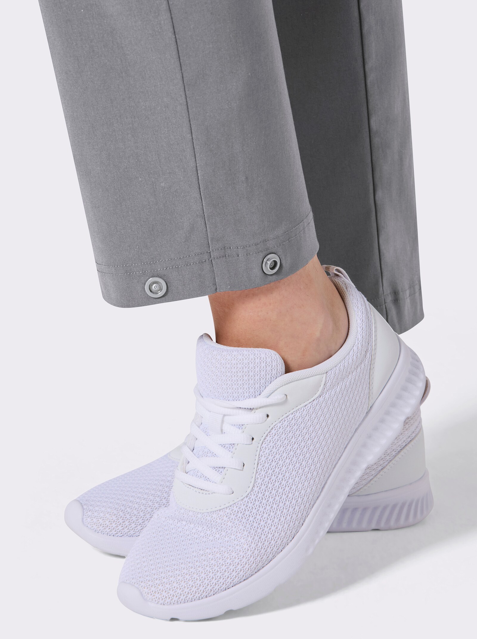 Catamaran Sports Freizeithose mit weitenregulierbarem Beinabschluss - steingrau