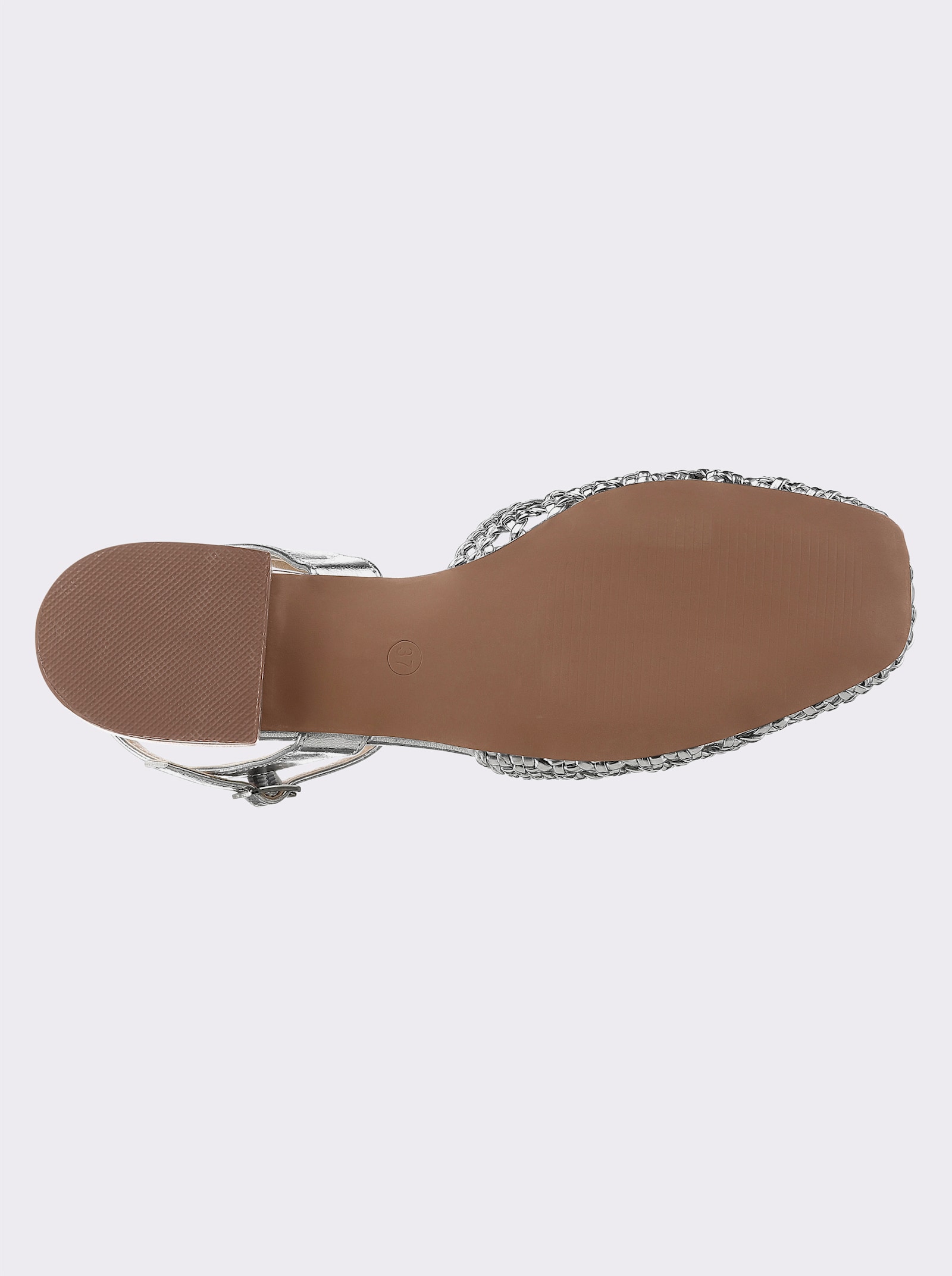 heine Slingballerina - silberfarben