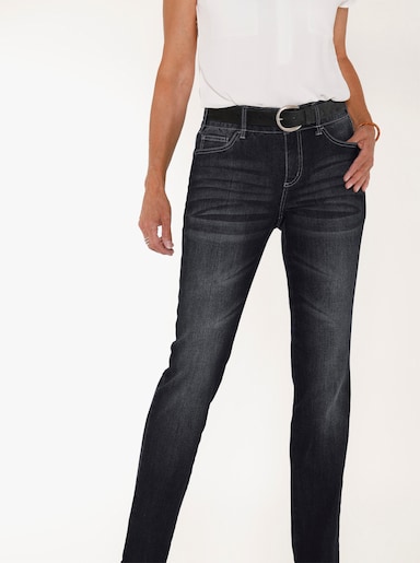 jeans - black denim