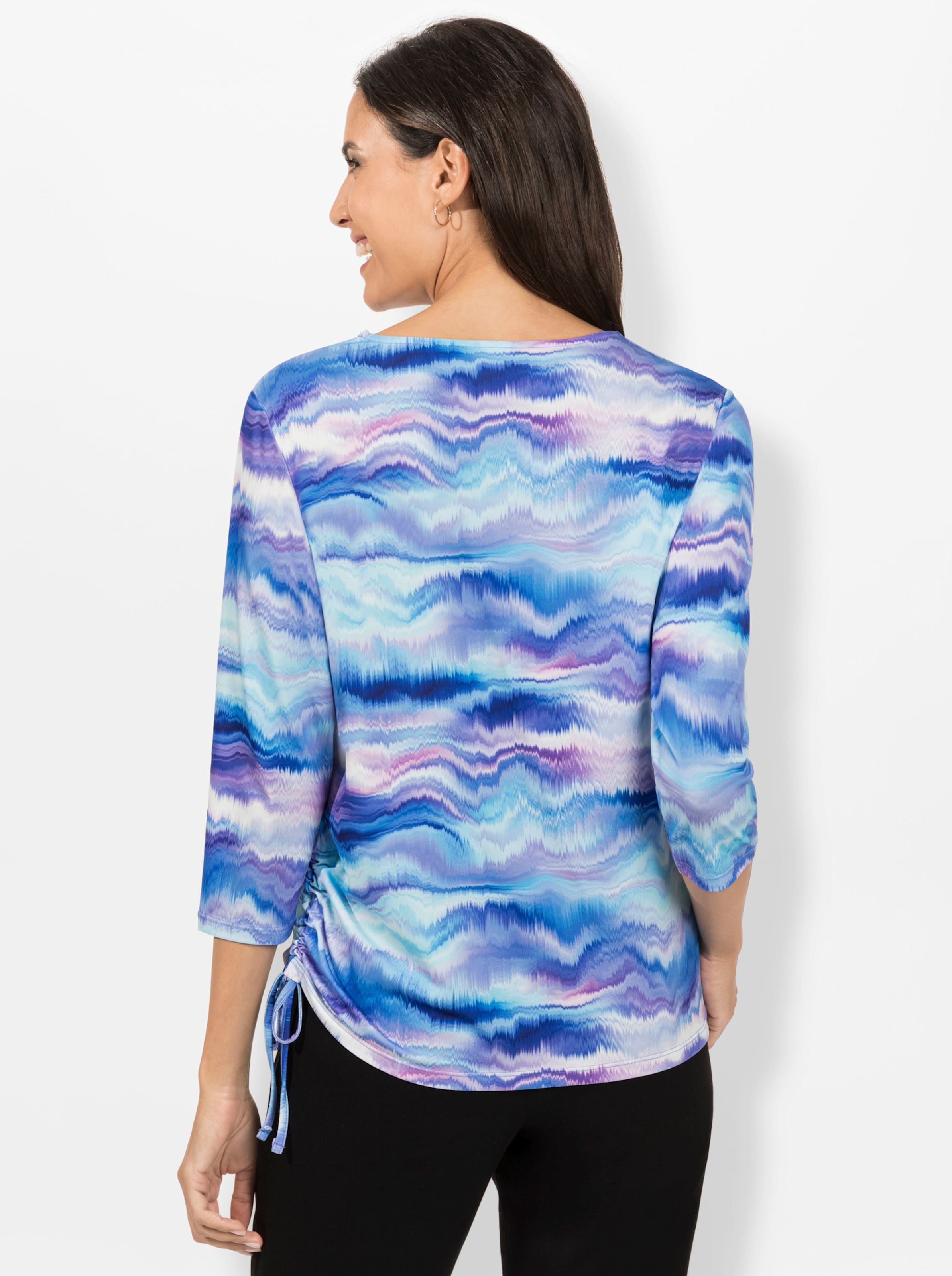 Aqua+Magnesium günstig Kaufen-Shirt in royalblau-aqua-bedruckt von heine. Shirt in royalblau-aqua-bedruckt von heine <![CDATA[Ein Shirt mit Wow-Effekt: Lassen auch Sie sich begeistern von dem fantasievollen Digital-Print in leuchtenden Farben! Mit Rundhals-Ausschnitt, 3/4-Ärmeln und 