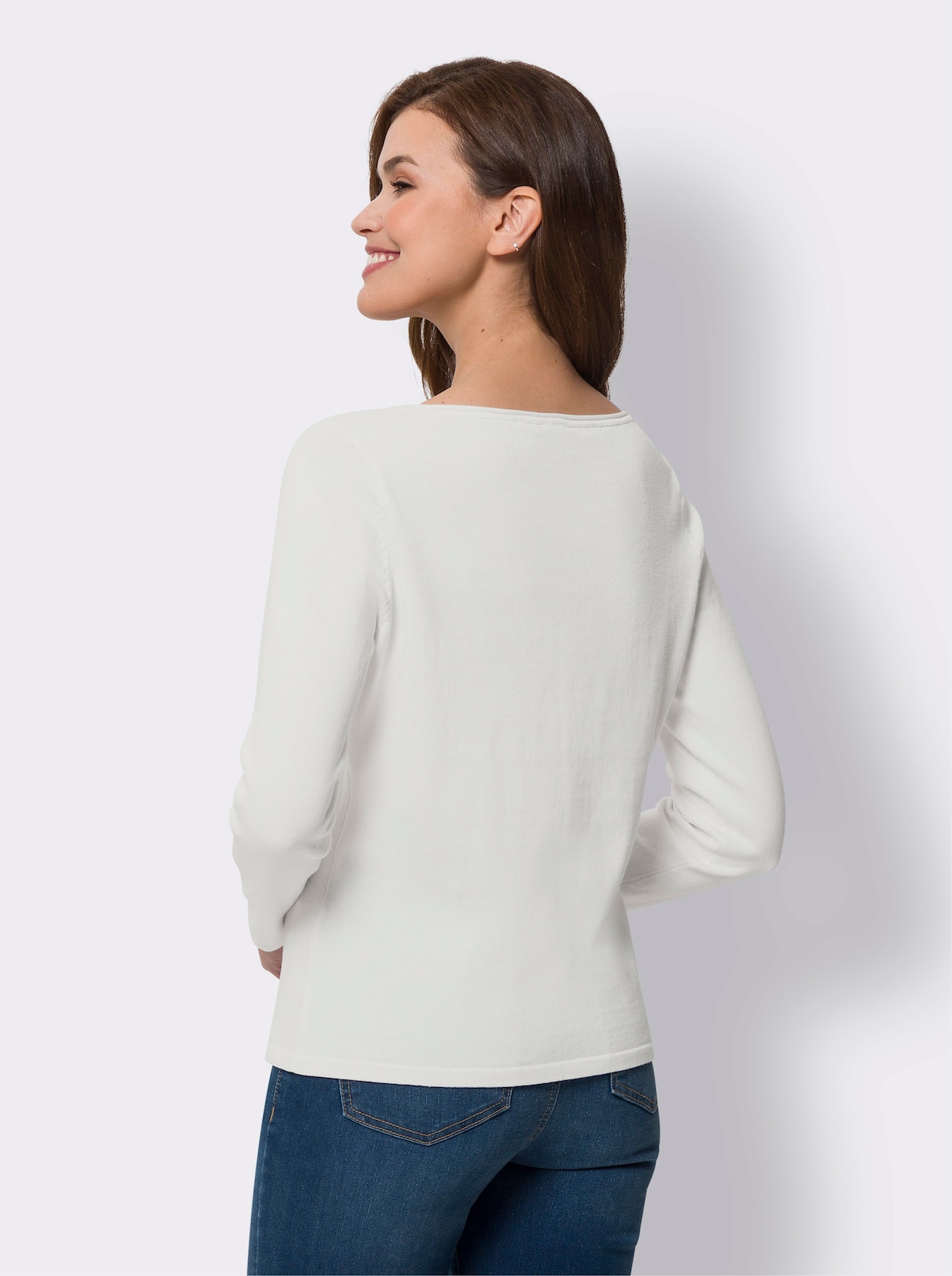 heine Pullover - wit