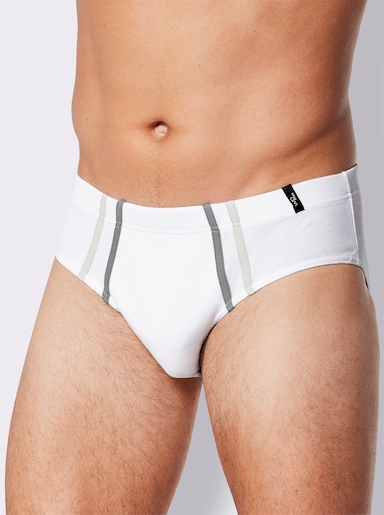 wäschepur men Slip - weiss