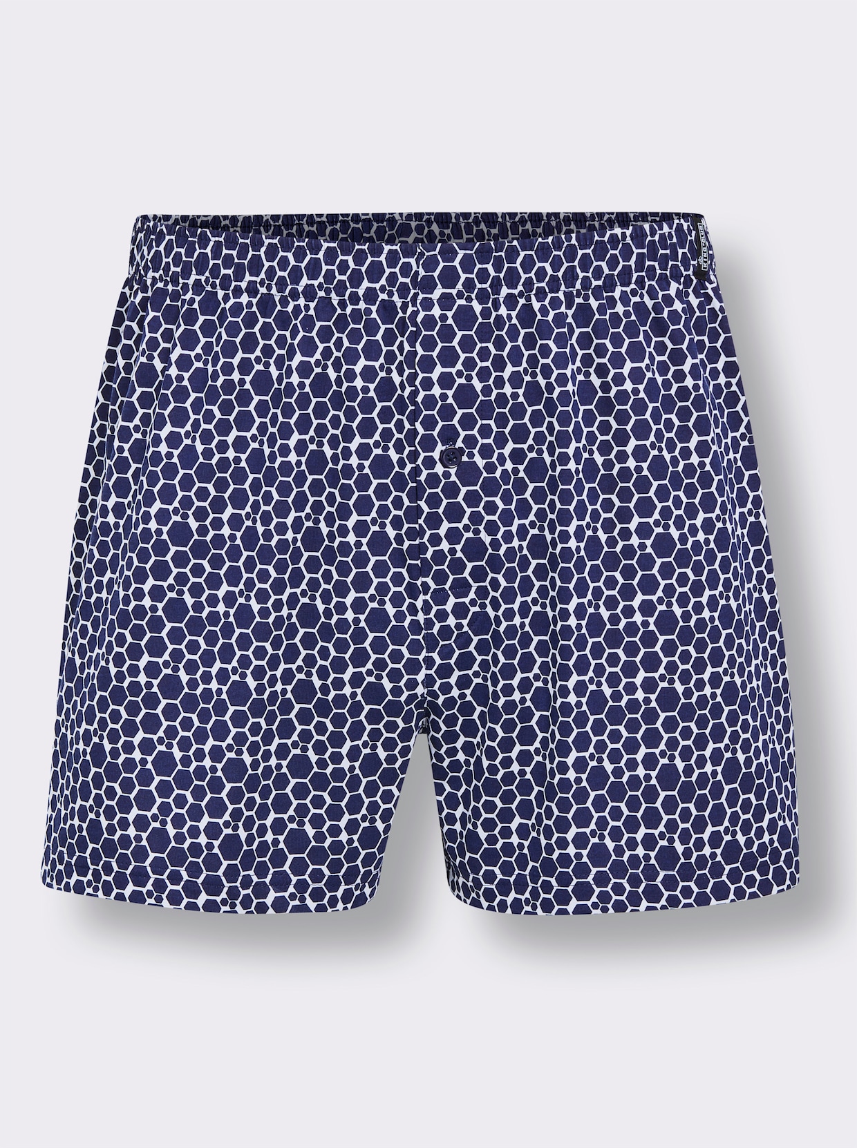 KINGsCLUB Boxershorts - marine-bedruckt