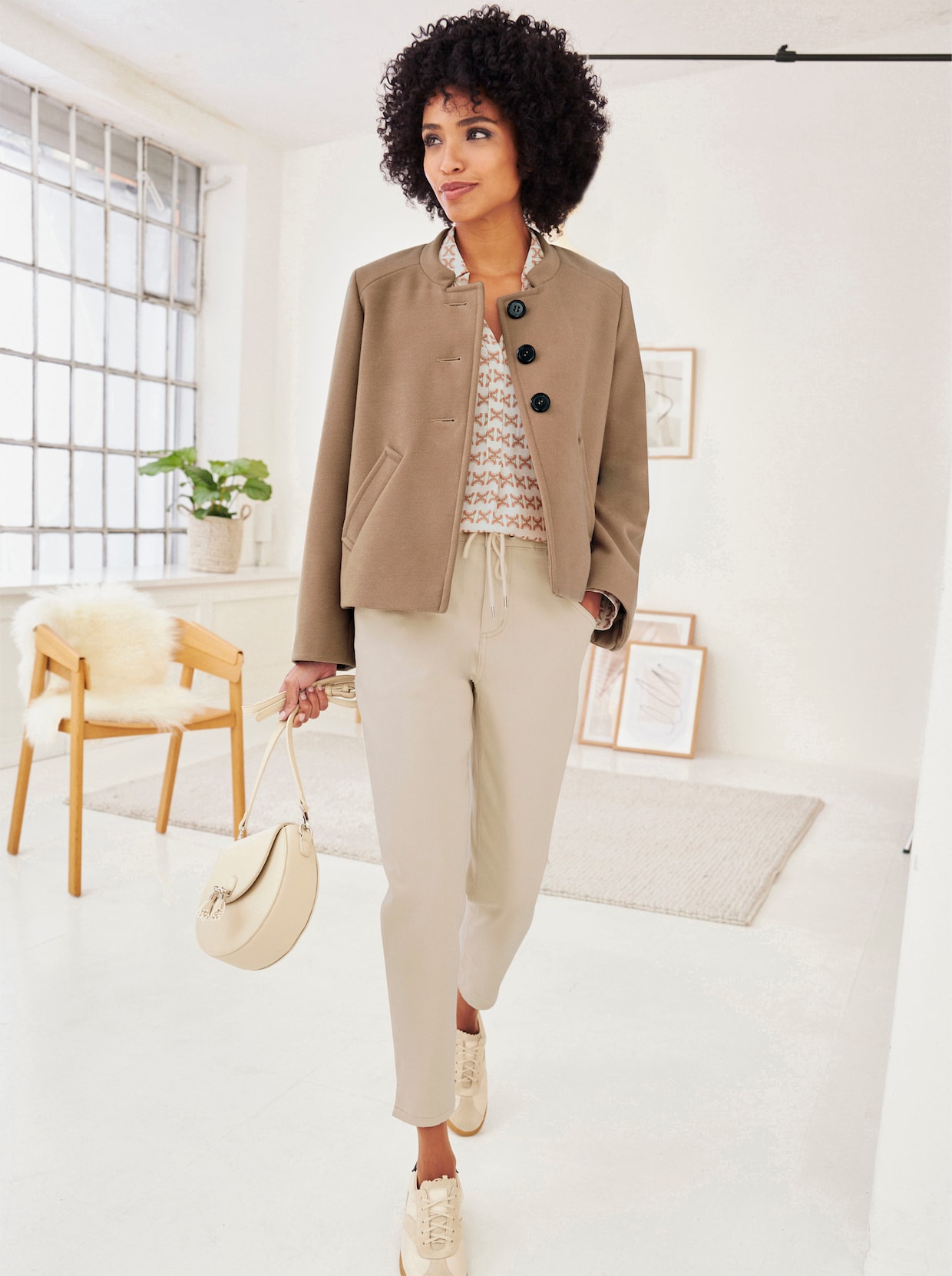 heine Blazer - camel