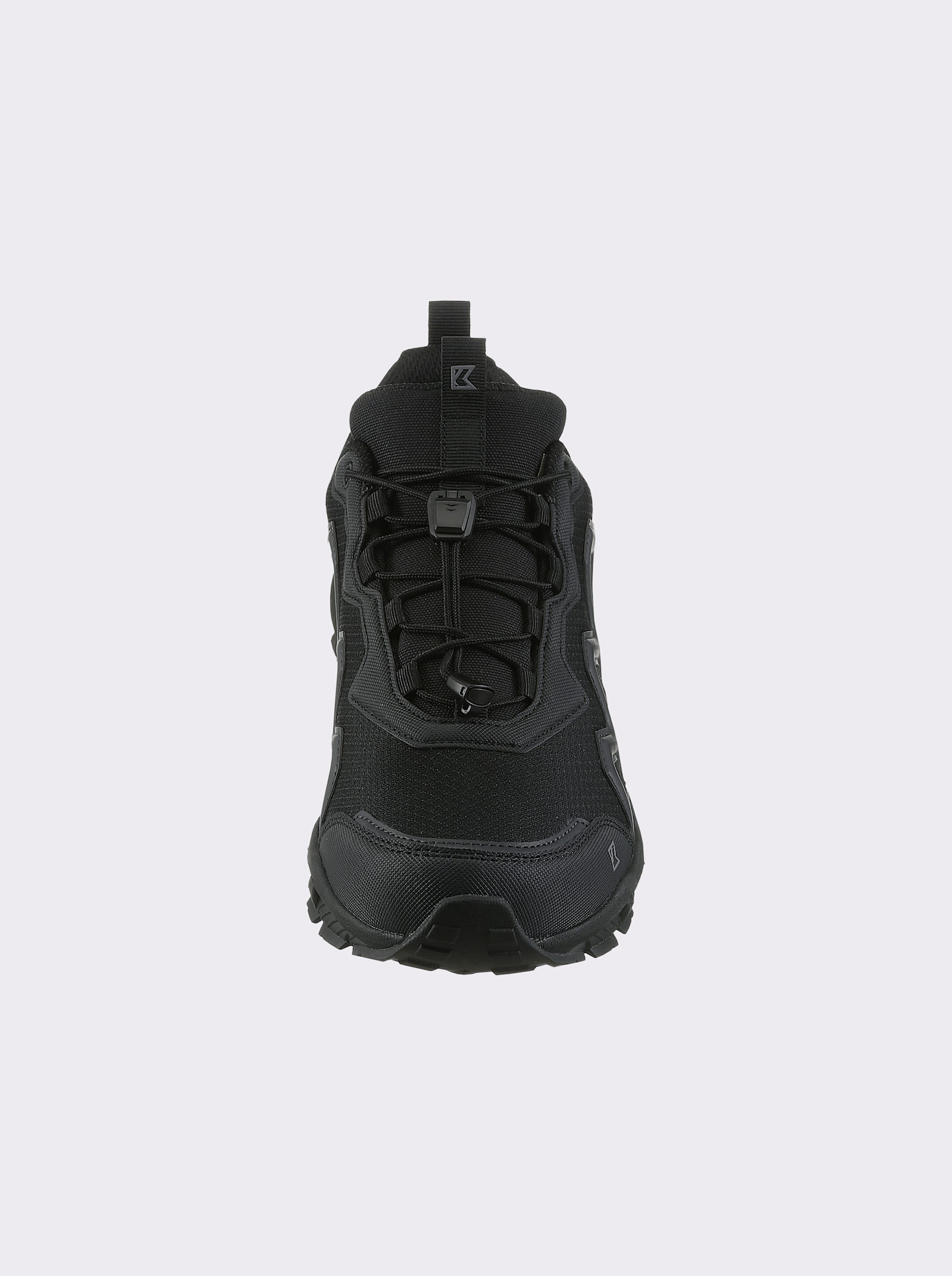 Sneaker mit Schnellverschluss - schwarz