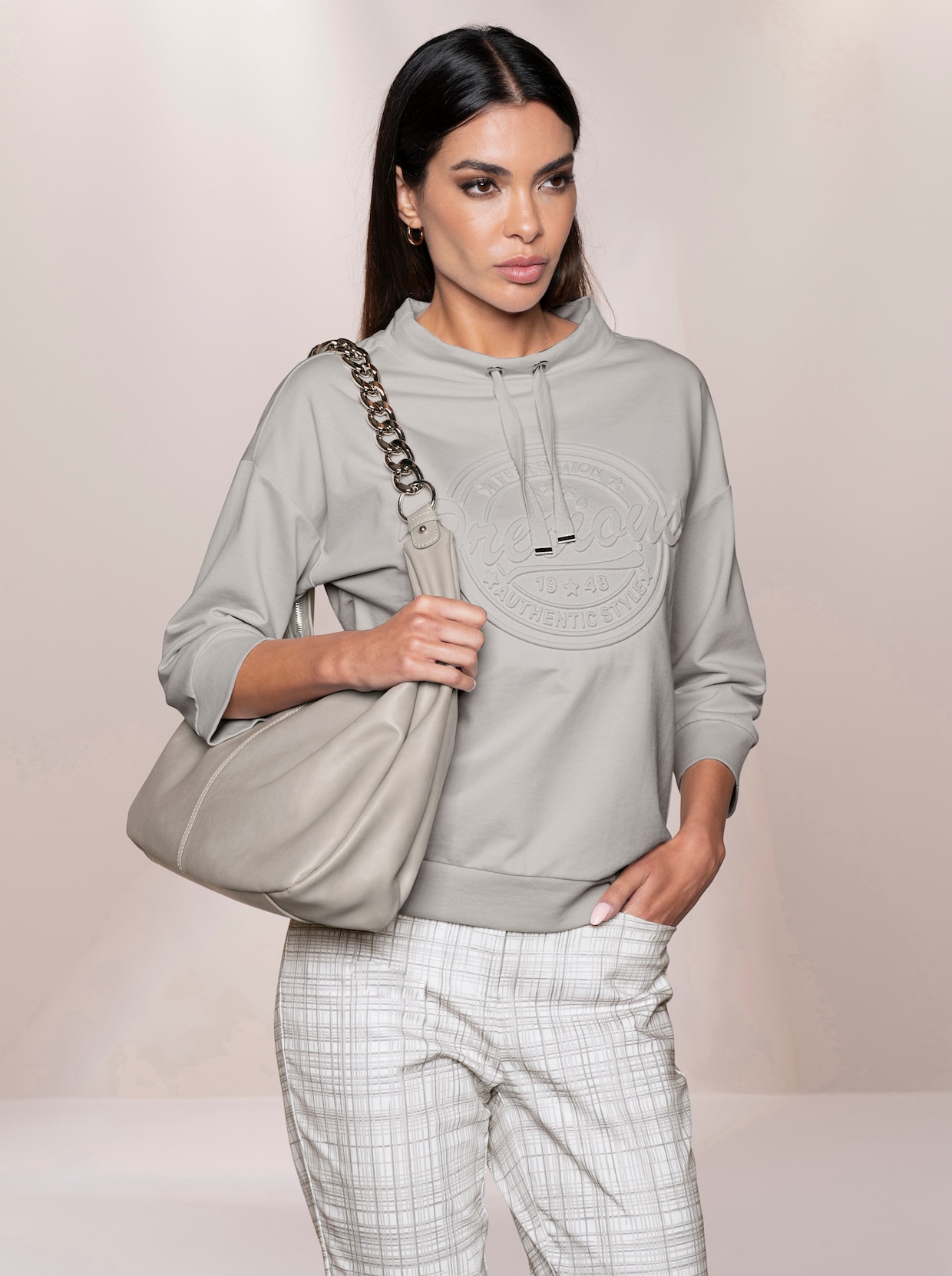 heine Sweat-shirt - gris clair