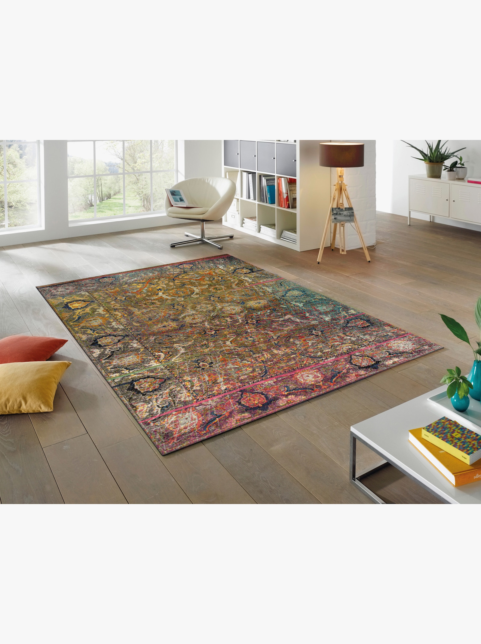 wash+dry by Kleen-Tex Fußmatte - grau-bunt