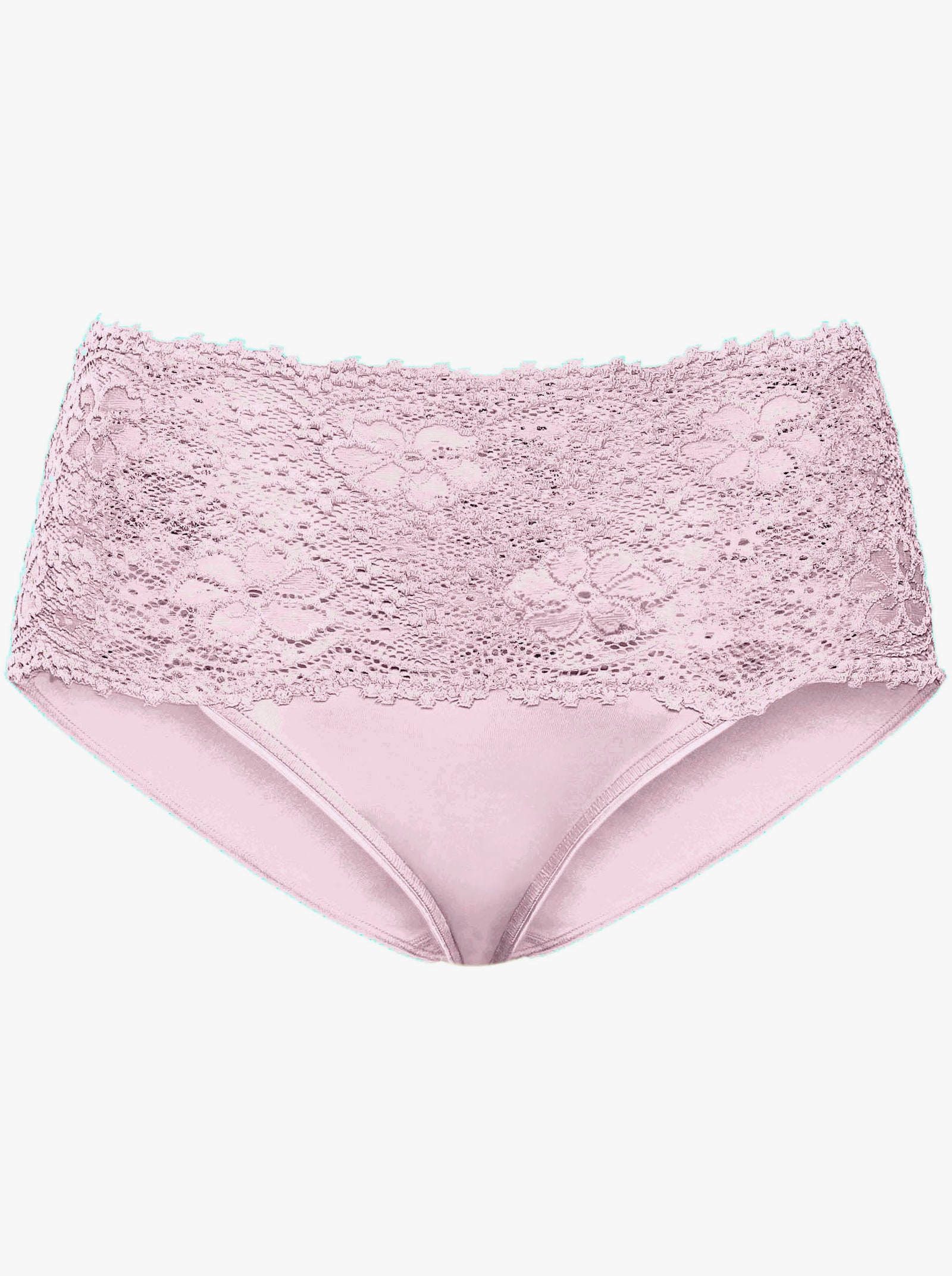Nina von C. Slip mit elastischer Spitze - rosé