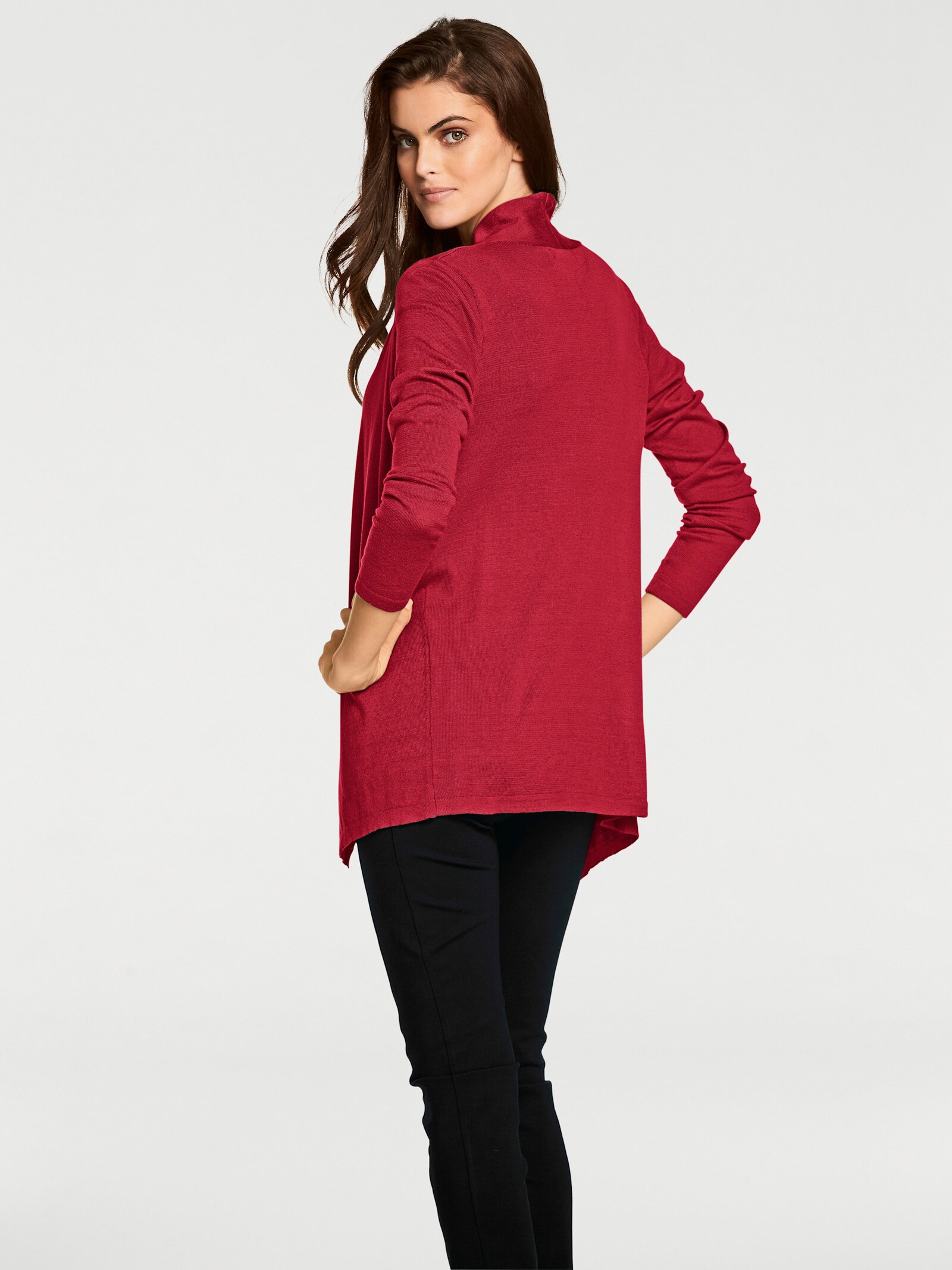 heine Twin-Set aus reiner Baumwolle - rot