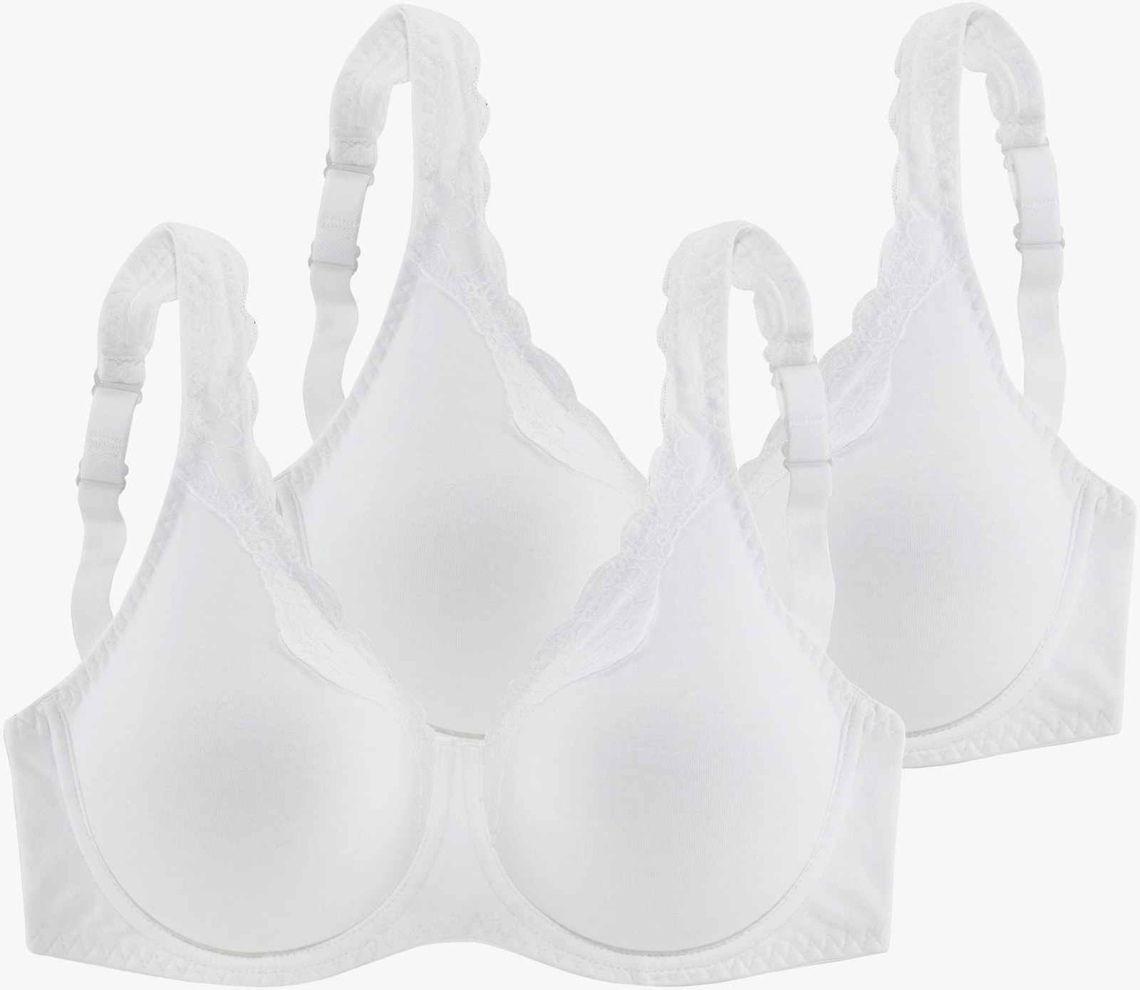 petite fleur Bügel-BH - 2xweiss