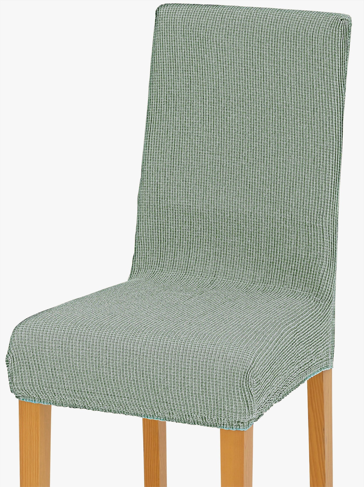 Přehoz na židli - zelená