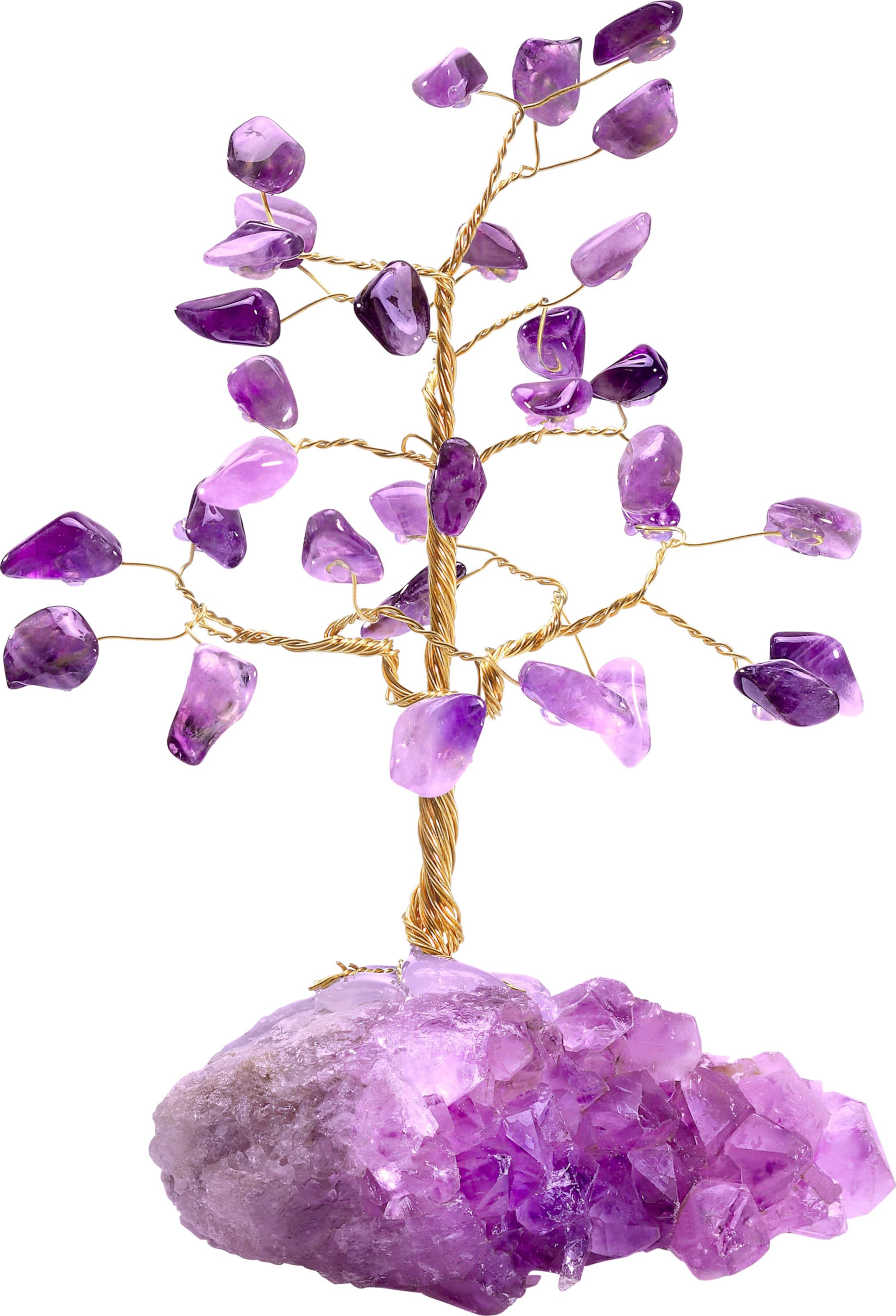 Dekorative günstig Kaufen-Amethyst-Bäumchen in lila von heine. Amethyst-Bäumchen in lila von heine <![CDATA[Ideal als dekorative Ringablage: Amethyst-Bäumchen auf Amethyststein. Höhe: ca. 13 cm.]]>. 