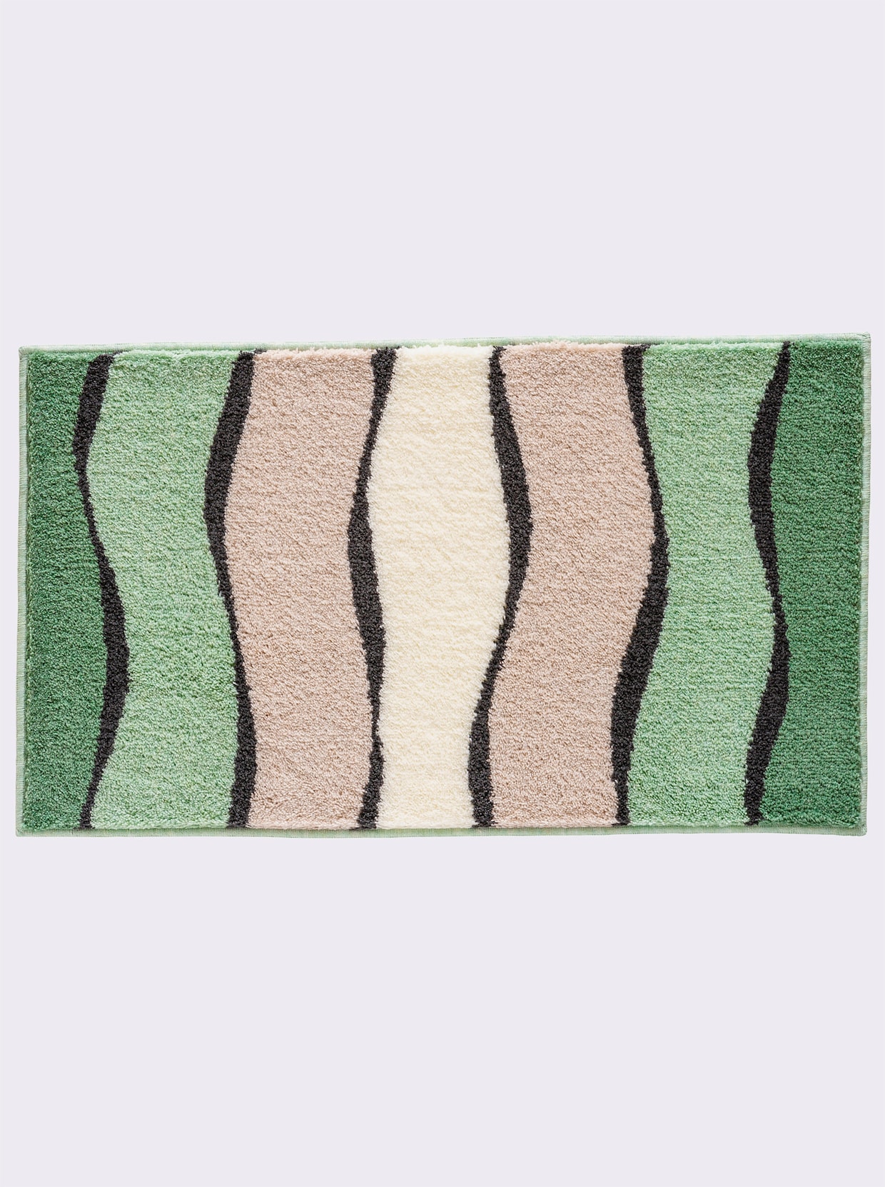 Grund Tapis de bain - vert-taupe