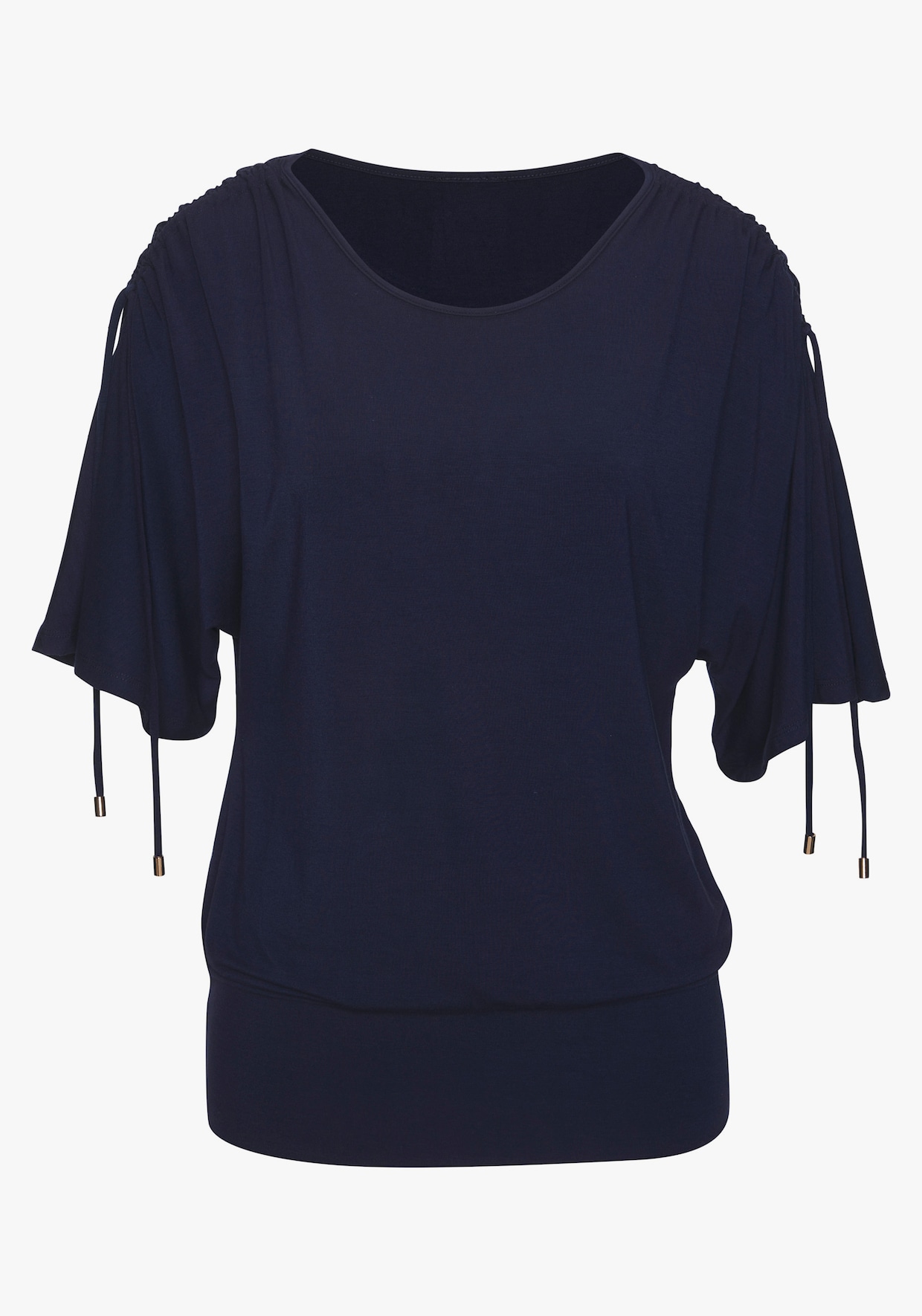 LASCANA Rundhalsshirt - navy