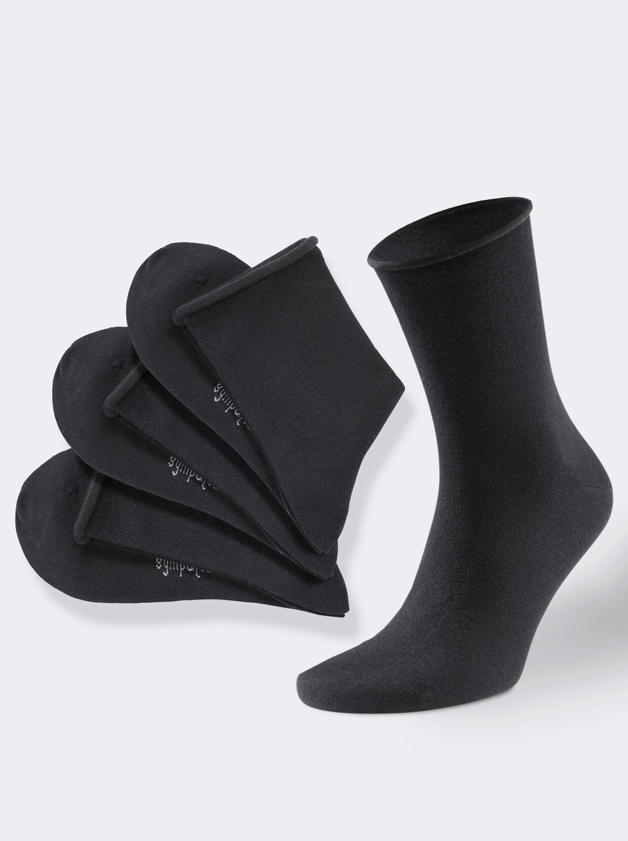 Sympatico Damen-Socken - schwarz