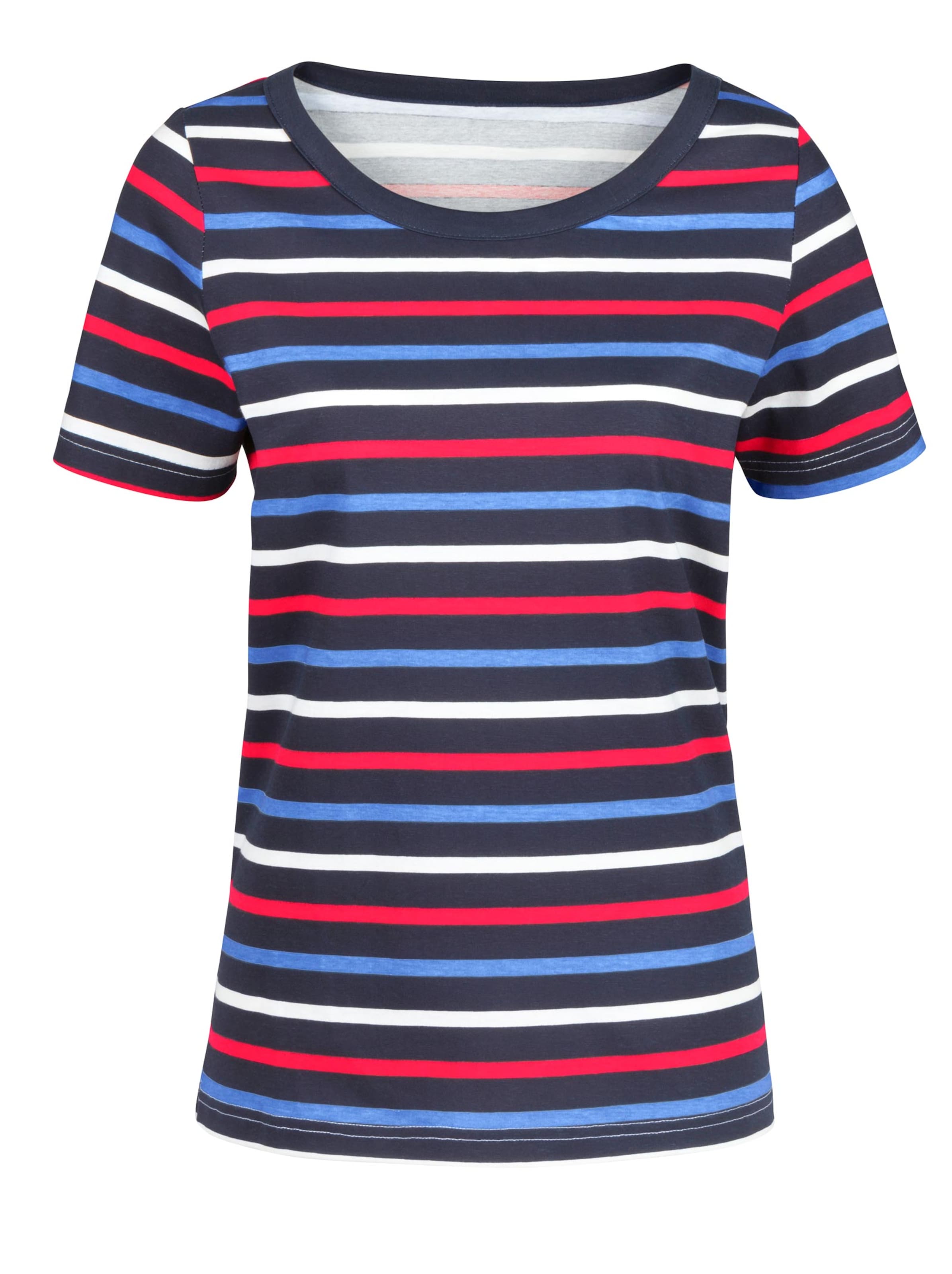 Shirt - marine-geringelt