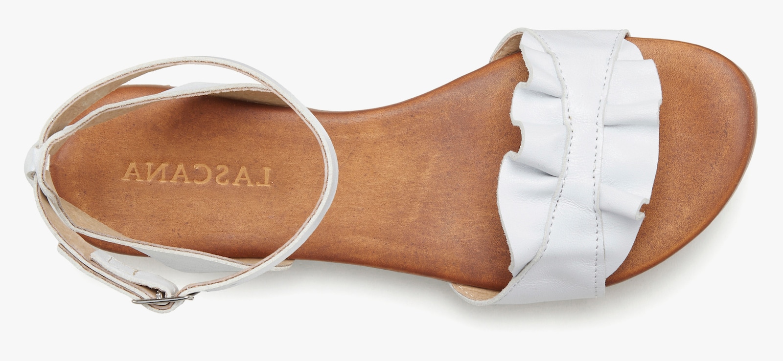 LASCANA Sandale - weiß