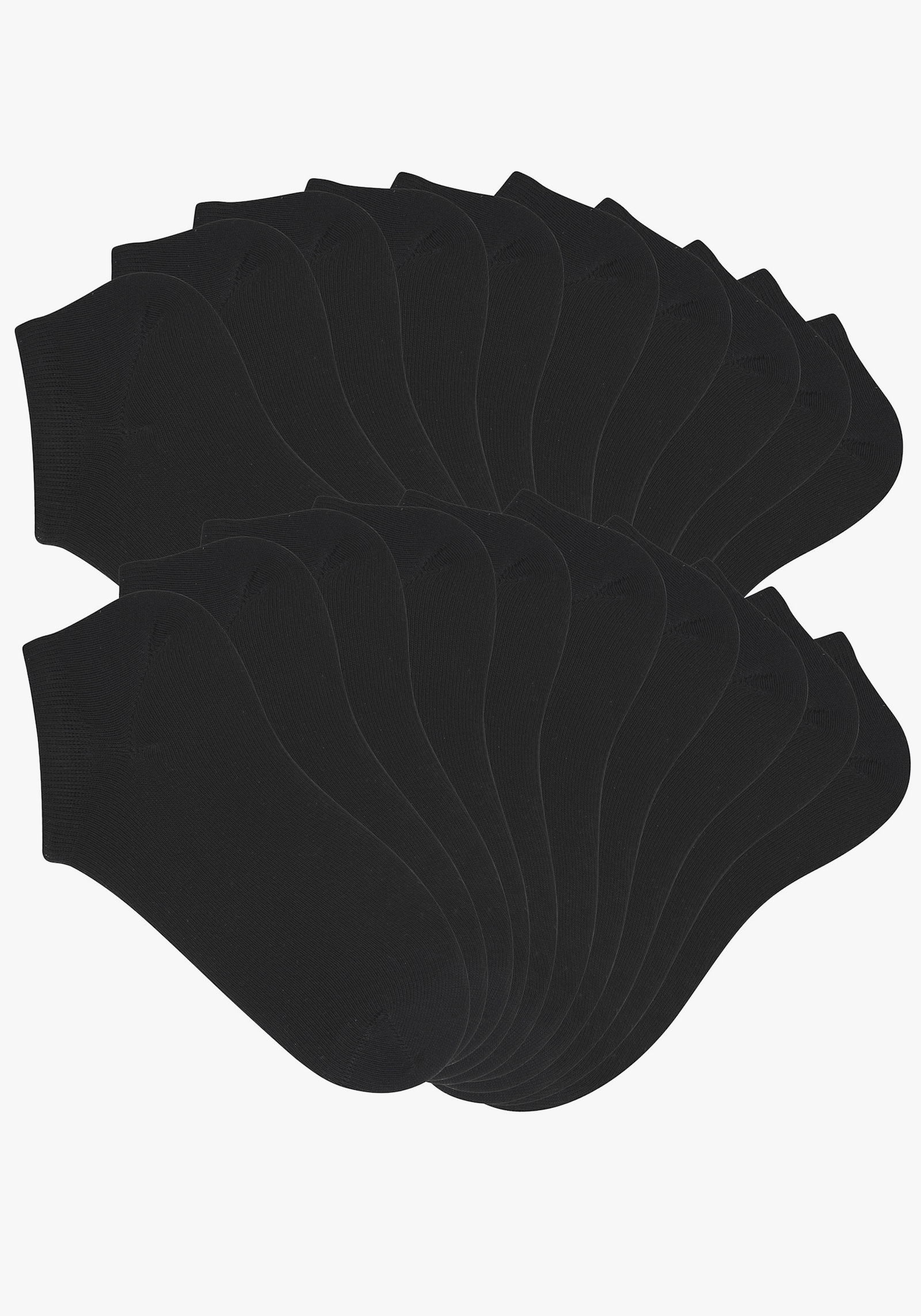H.I.S Sneakersocken - 20x schwarz