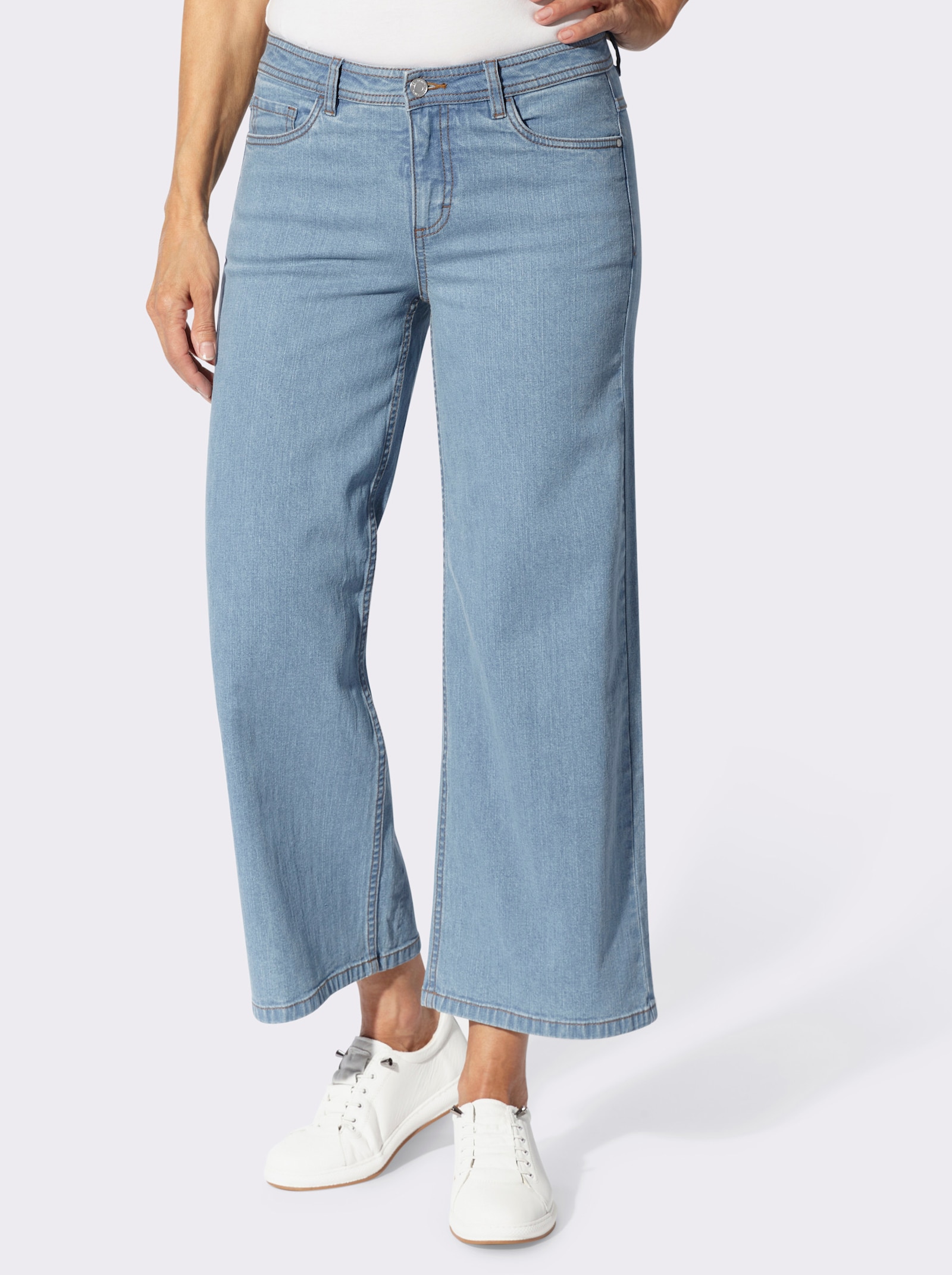 Culotte - blue-bleached