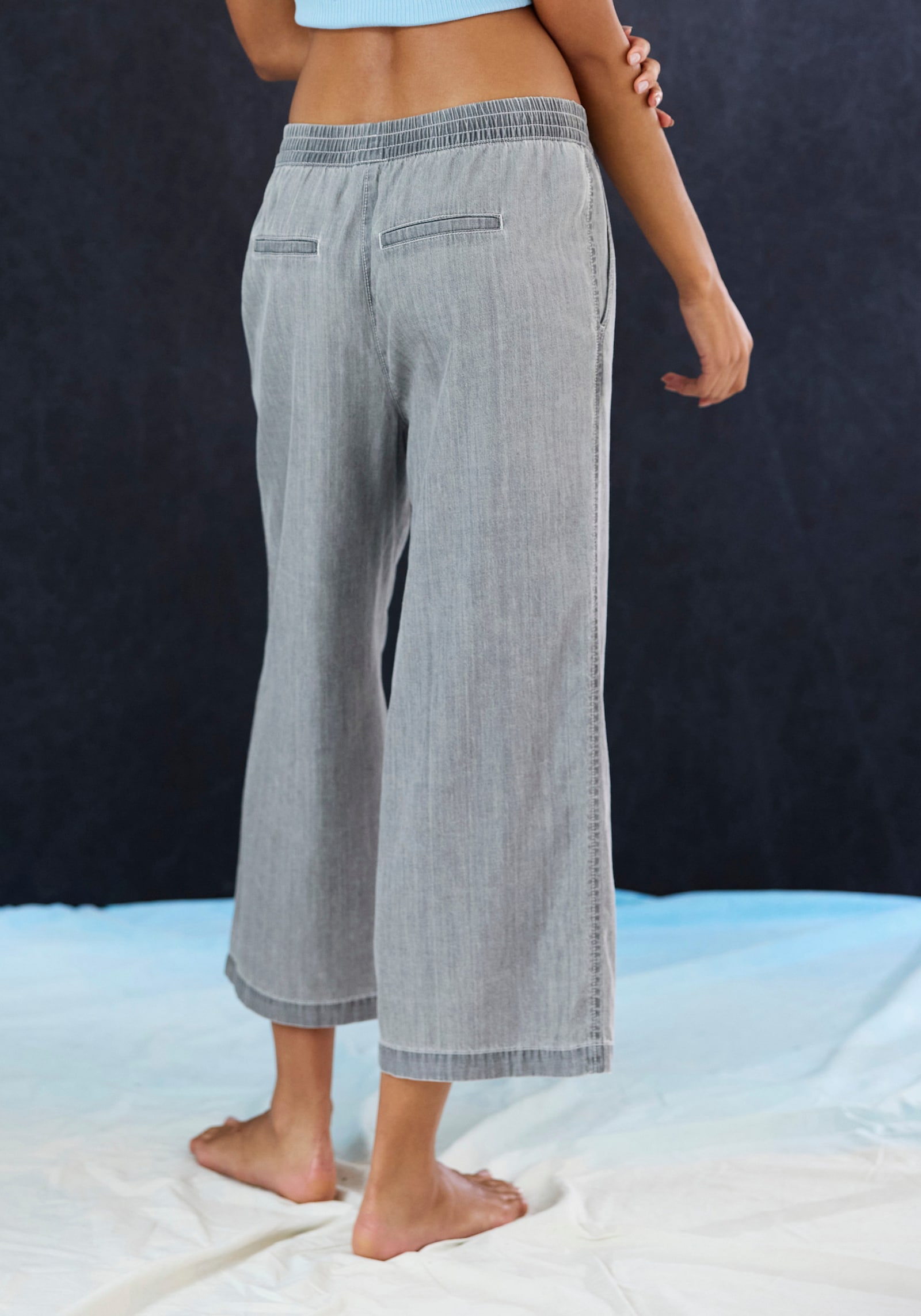 H.I.S Culotte - grau