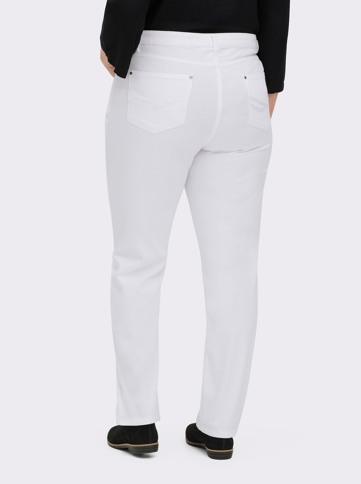 5-Pocket-Jeans - weiß