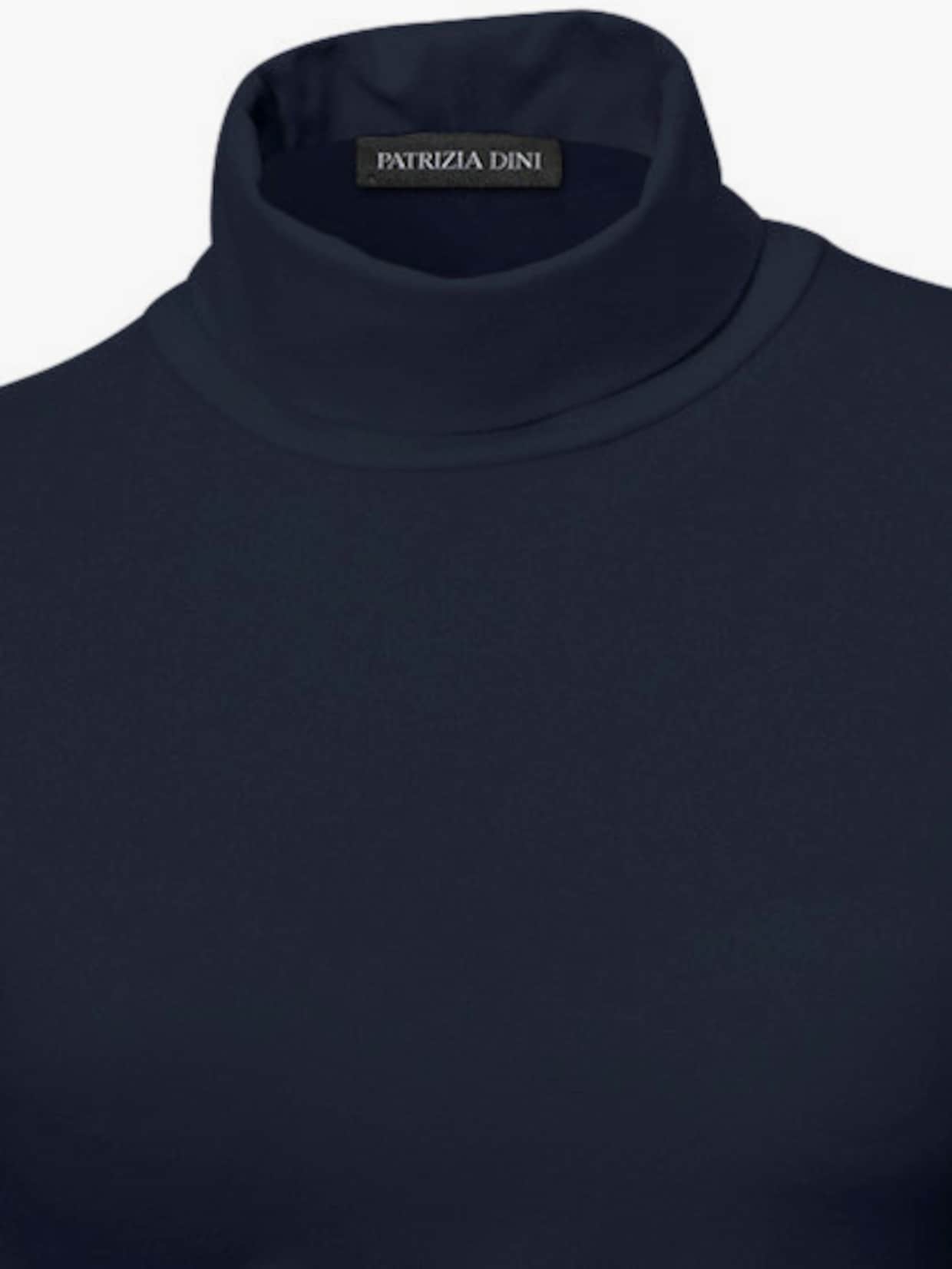 heine Shirt met rolkraag - marine