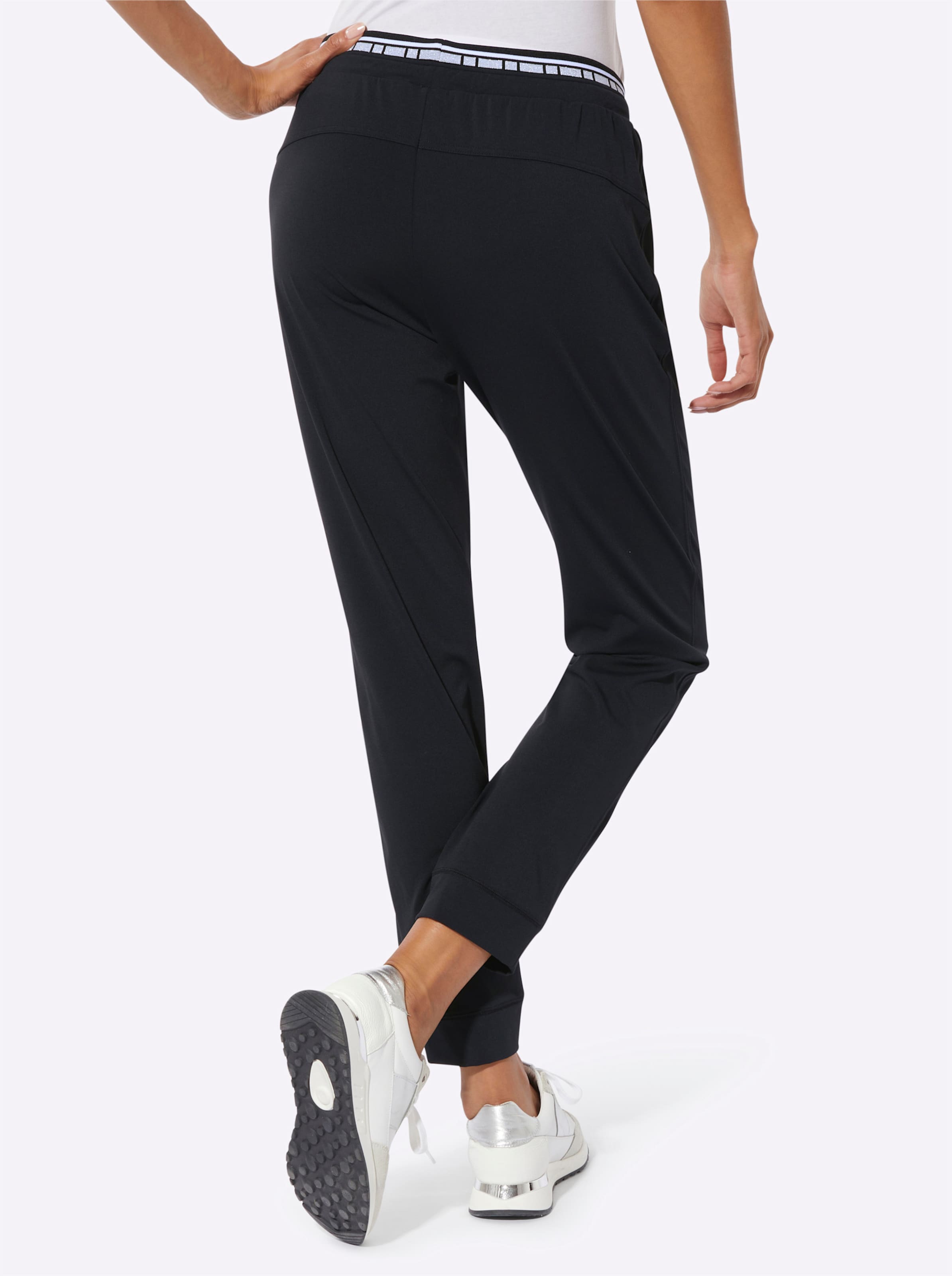 Creation L Damen Schwarz Jogger Pants von Baur - Bild 4