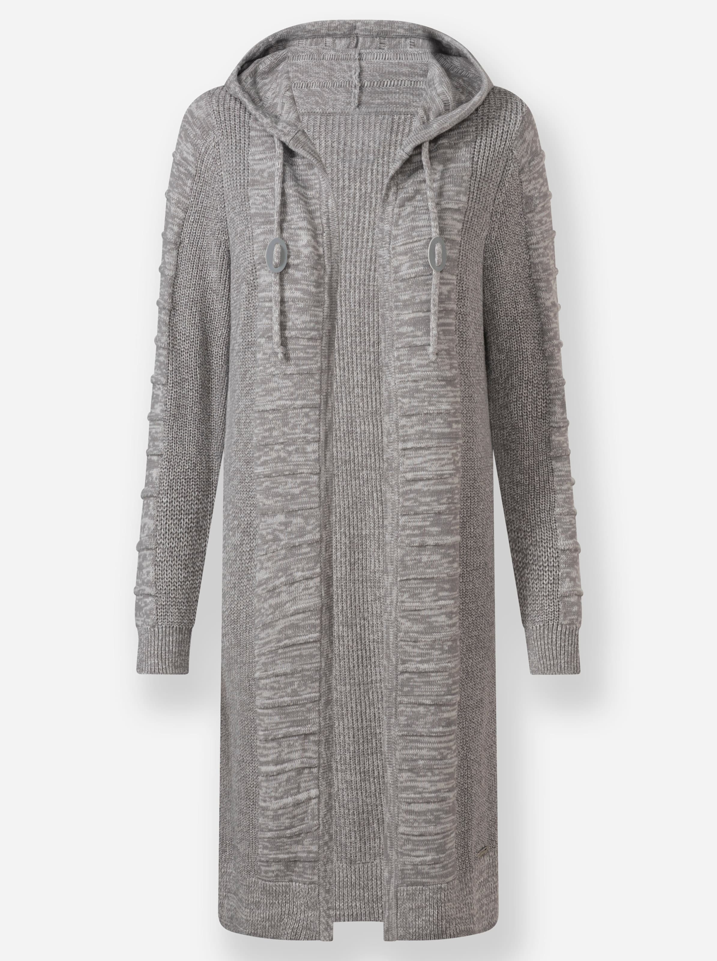 Longstrickjacke