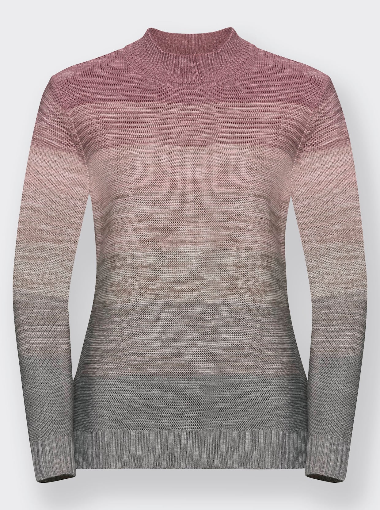 Pullover - roze gedessineerd