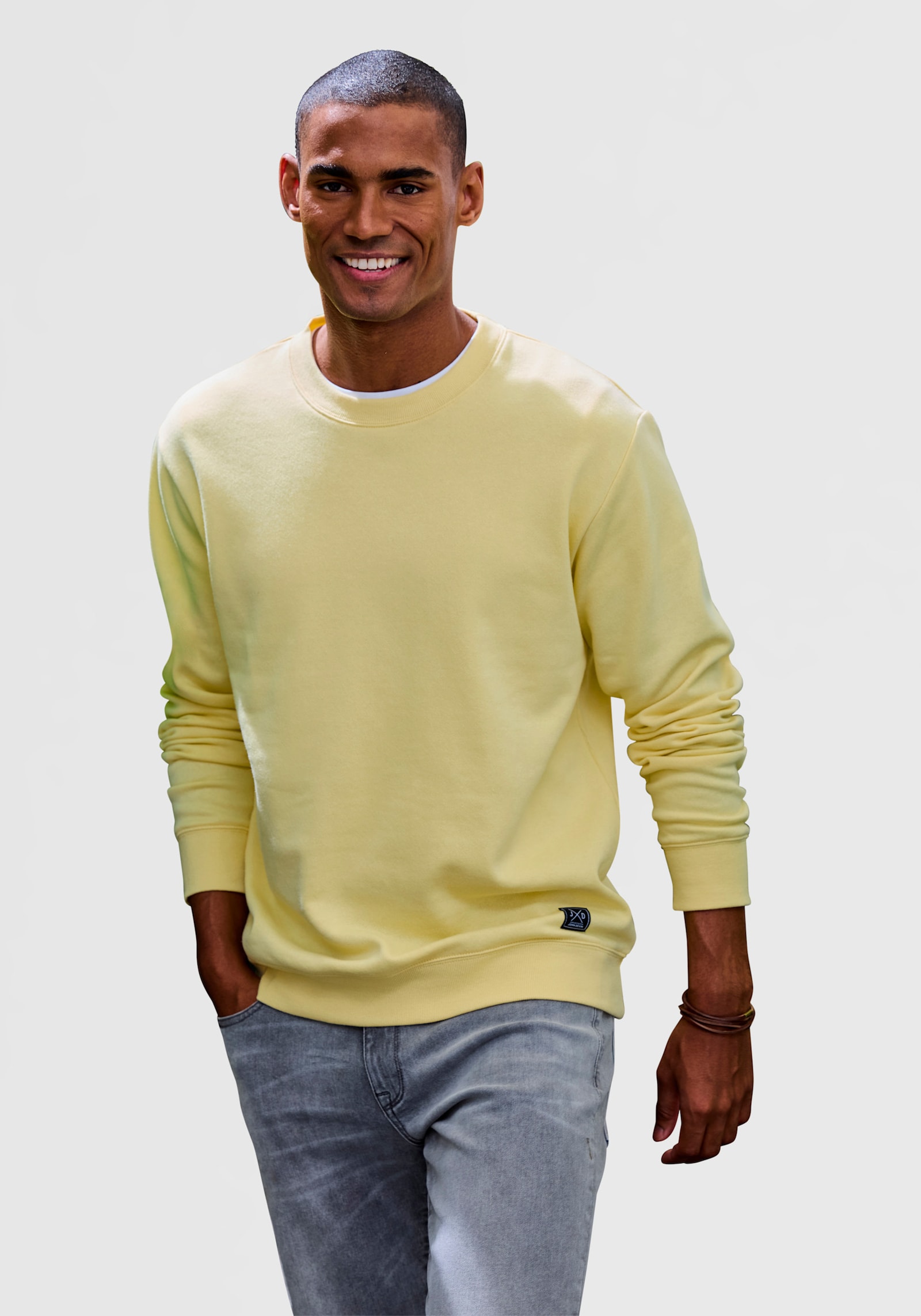 John Devin Sweatshirt - gelb