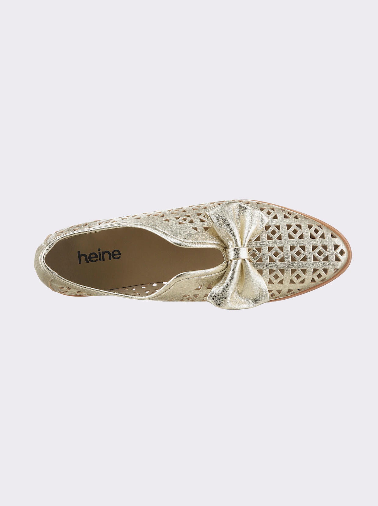 heine Slipper - goldfarben