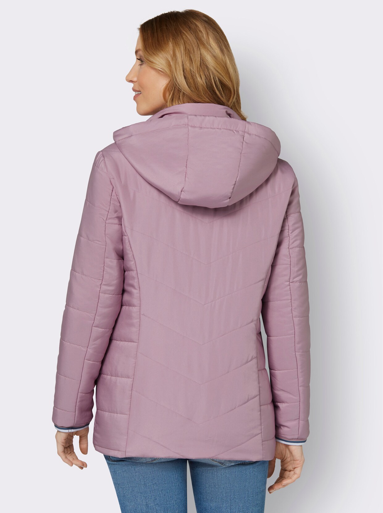 Steppjacke - mauve