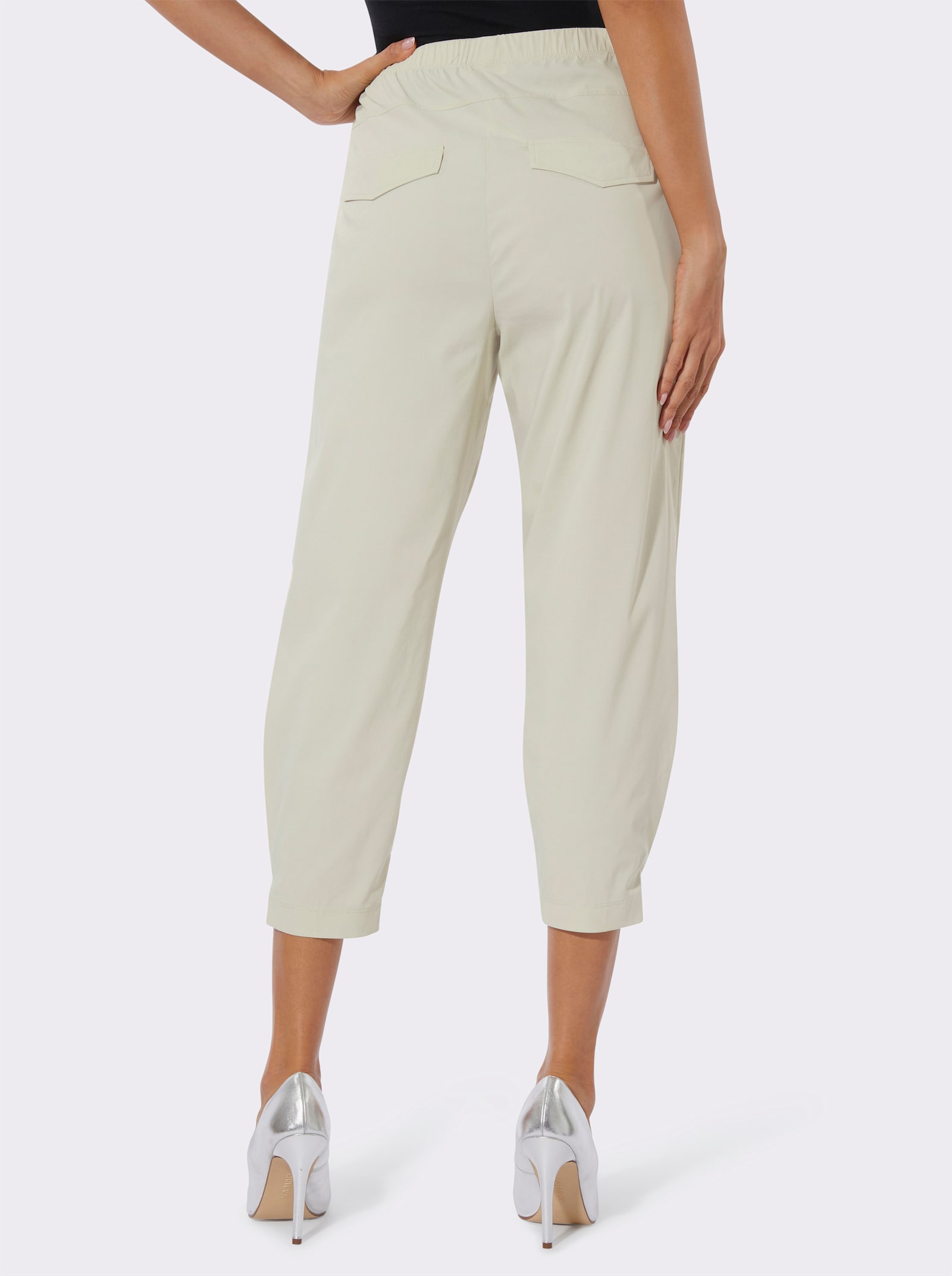 7/8-Hose in Bengalin-Qualität - champagner